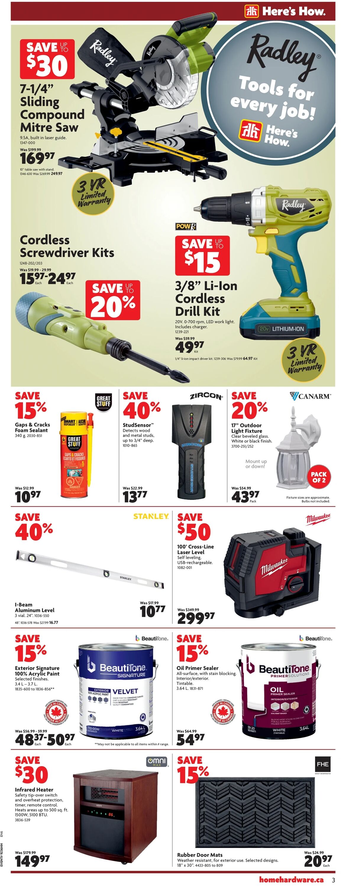 Home Hardware Flyer - 09/01-09/07/2022 (Page 6)