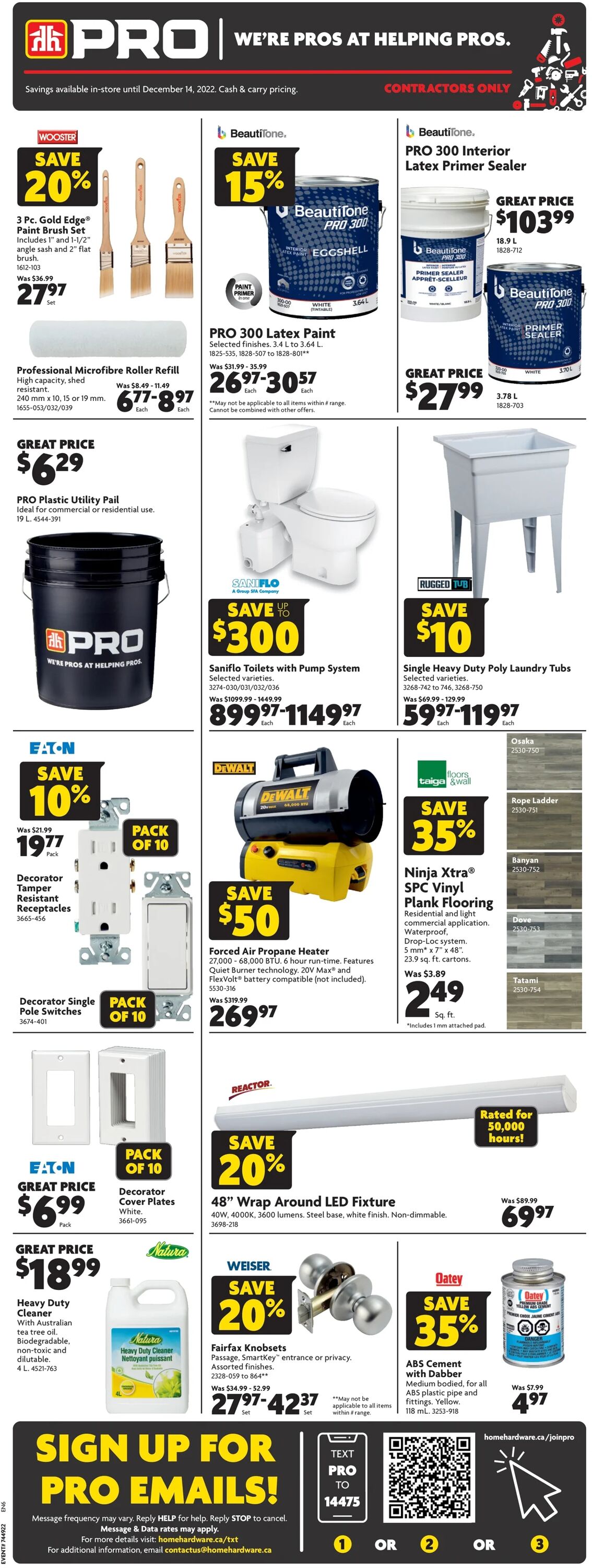 Home Hardware Flyer - 12/01-12/14/2022 (Page 2)