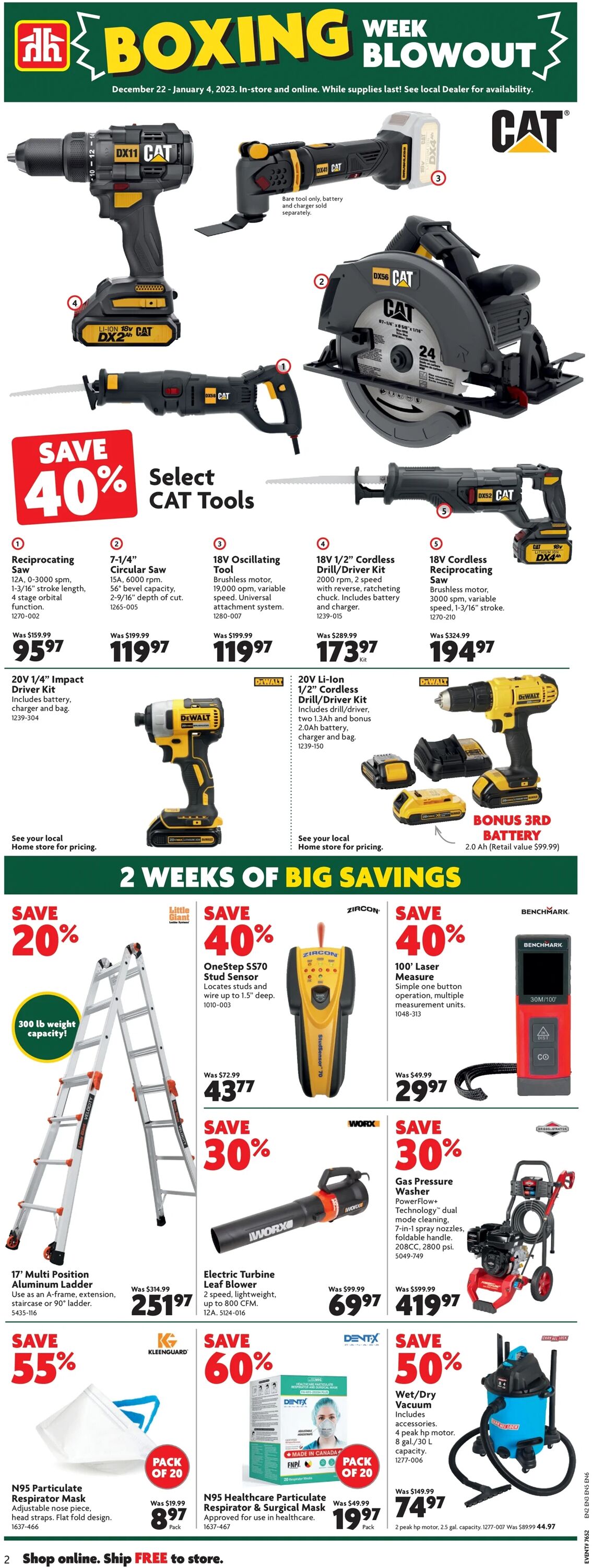Home Hardware Flyer - 12/22-01/04/2023 (Page 2)