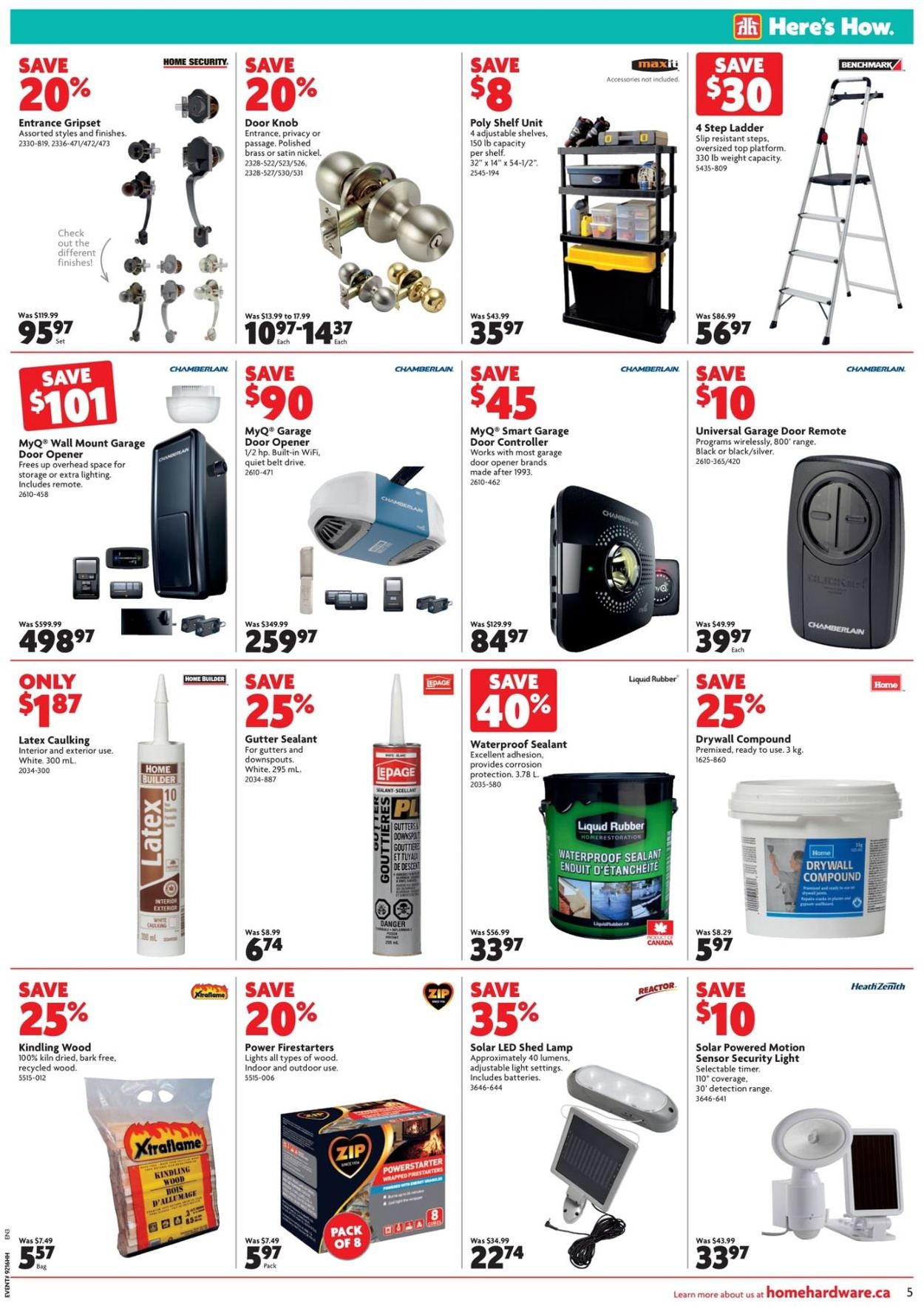 Home Hardware Flyer - 05/23-05/29/2019 (Page 5)
