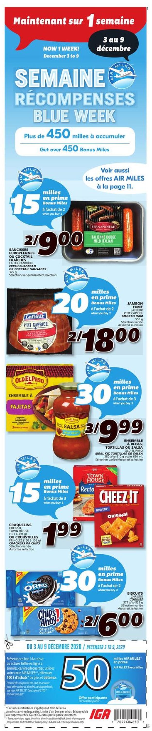 IGA - Christmas 2020 - Quebec Flyer - 12/03-12/09/2020 (Page 3)