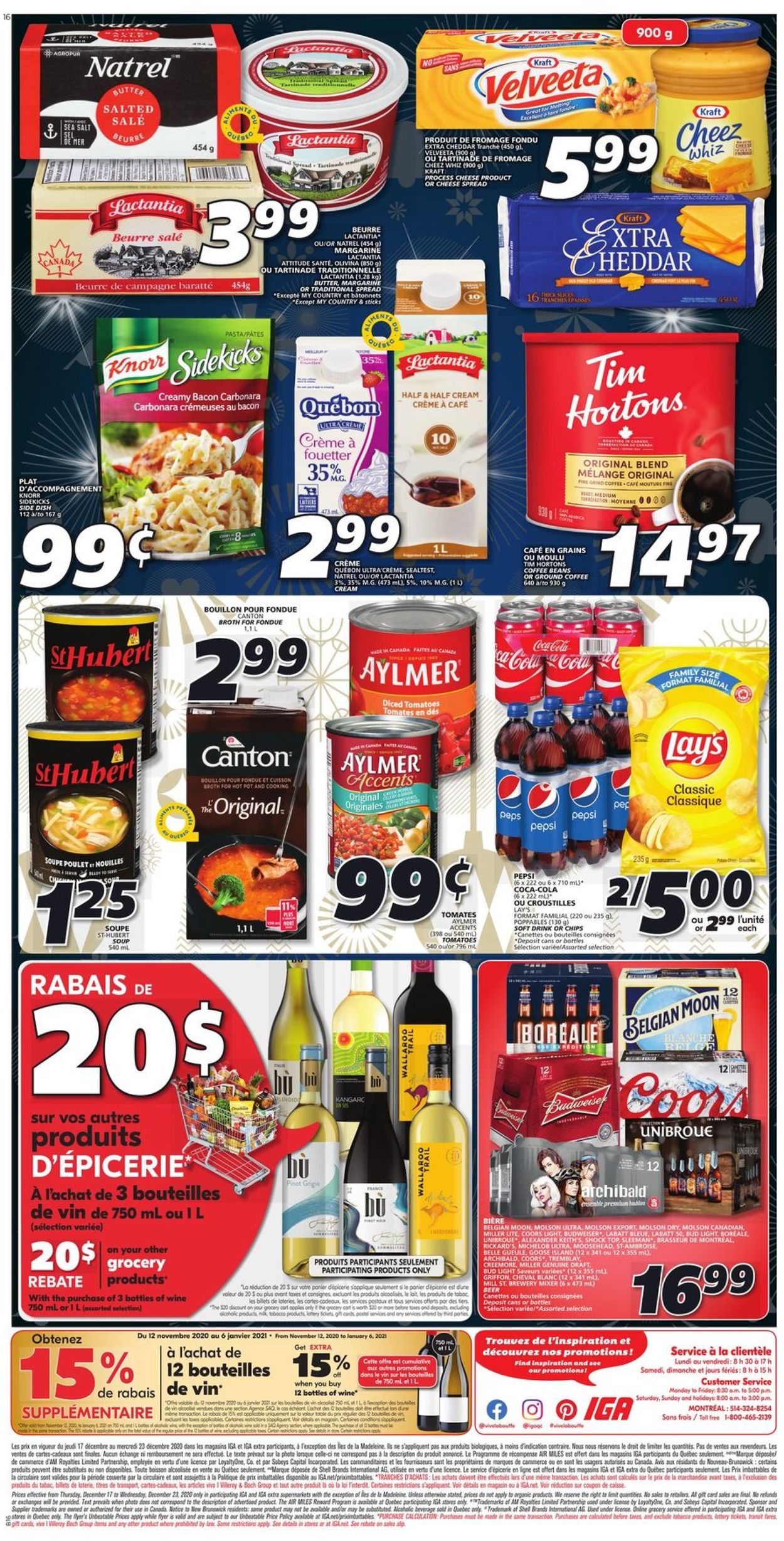 IGA - Christmas 2020 - Quebec Flyer - 12/17-12/23/2020 (Page 7)
