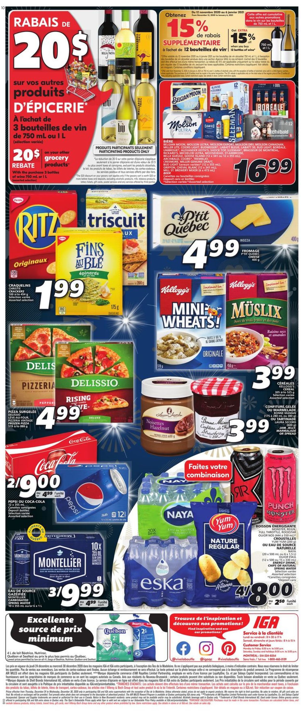 IGA - Christmas 2020 - Quebec Flyer - 12/24-12/30/2020 (Page 17)