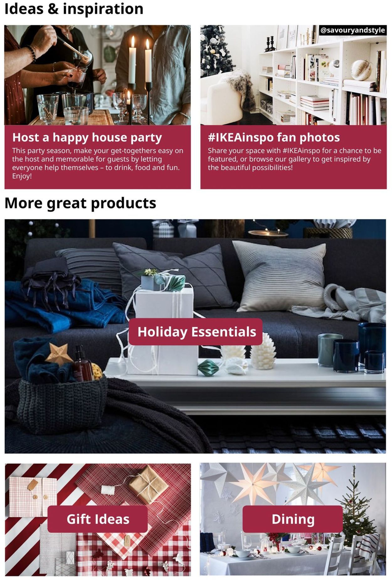 IKEA - Holiday 2019 Flyer Flyer - 12/05-12/24/2019 (Page 9)