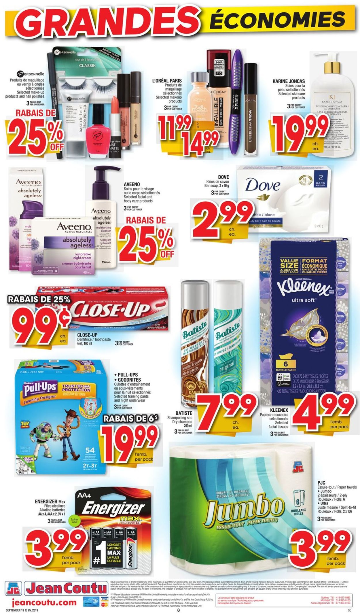 Jean Coutu Flyer - 09/19-09/25/2019 (Page 7)