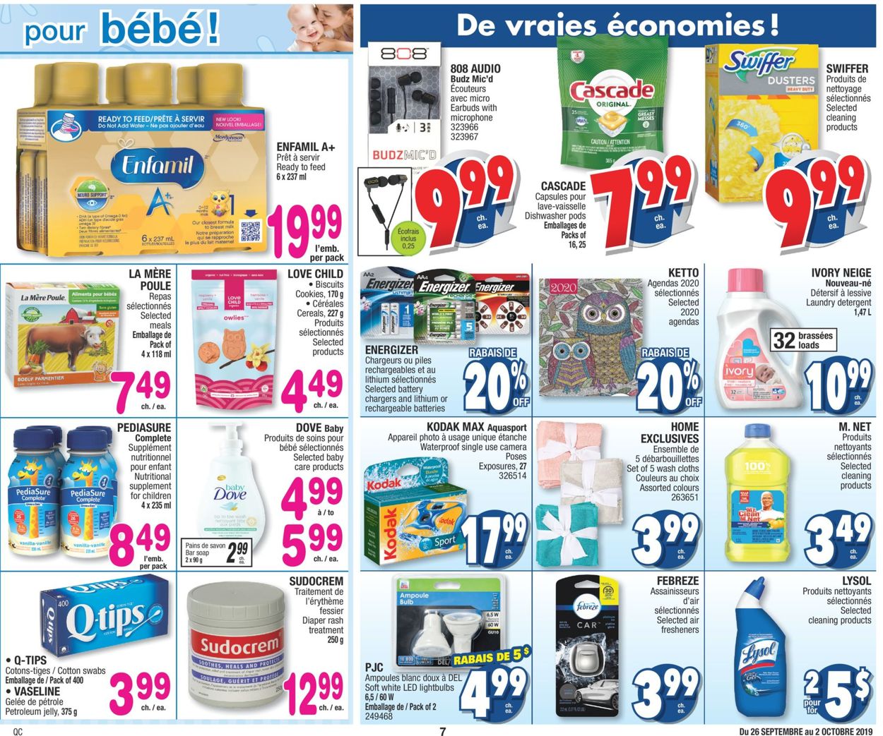 Jean Coutu Flyer - 09/26-10/02/2019 (Page 7)
