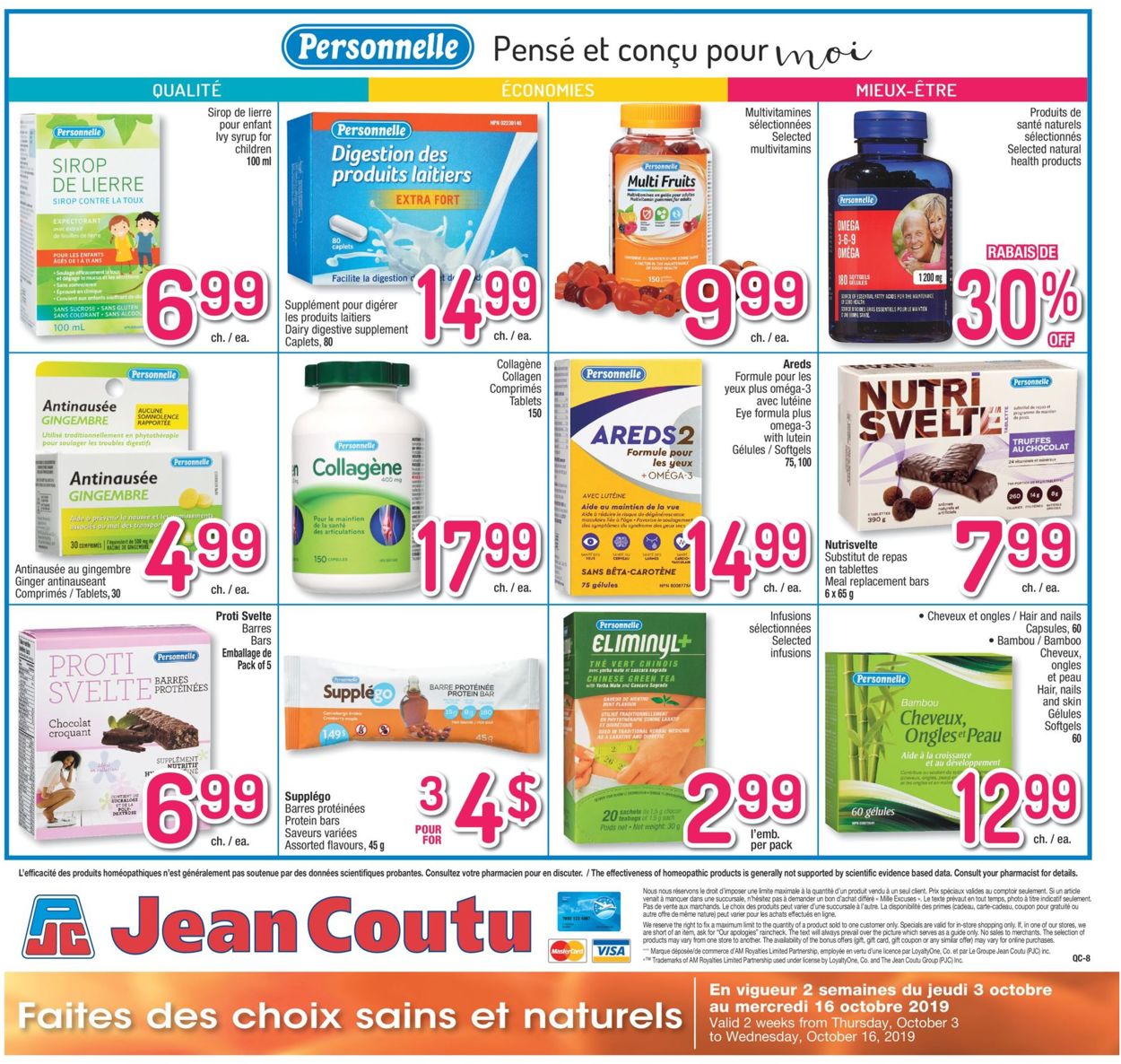 Jean Coutu Flyer - 10/03-10/16/2019 (Page 8)