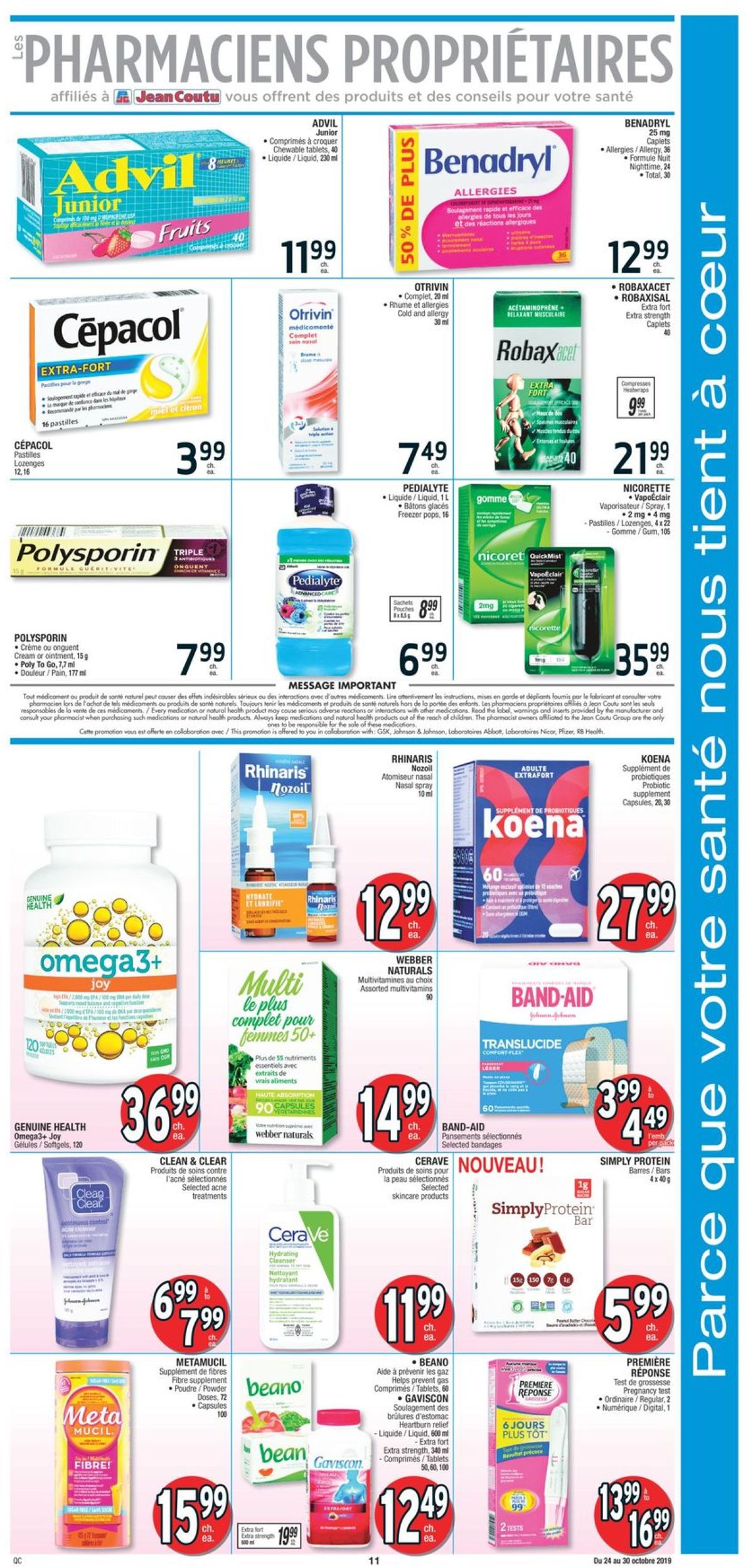Jean Coutu Flyer - 10/24-10/30/2019 (Page 9)
