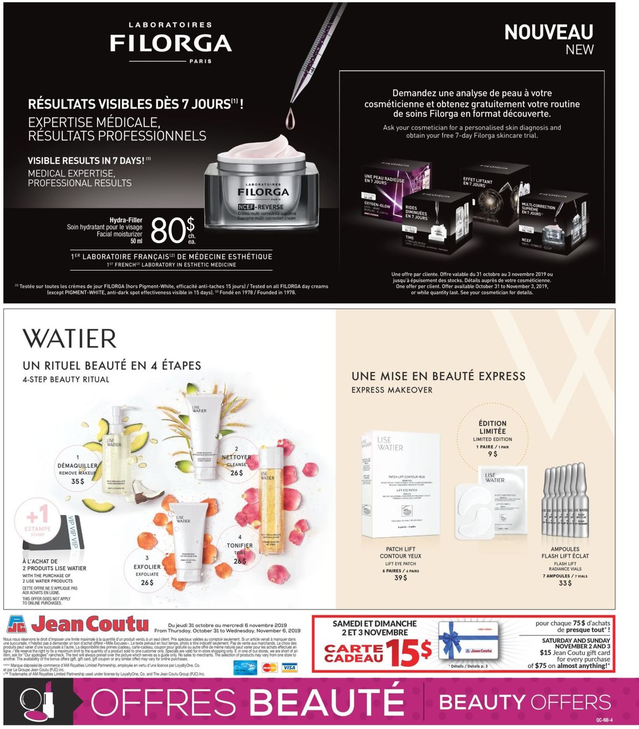 Jean Coutu Flyer - 10/31-11/06/2019 (Page 4)
