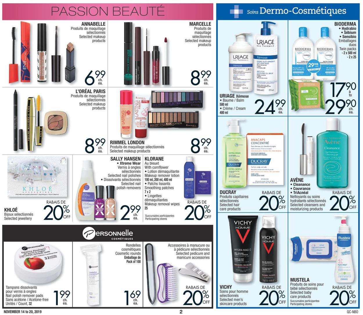 Jean Coutu Flyer - 11/14-11/20/2019 (Page 2)