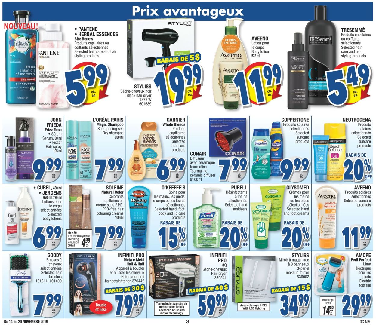 Jean Coutu Flyer - 11/14-11/20/2019 (Page 3)