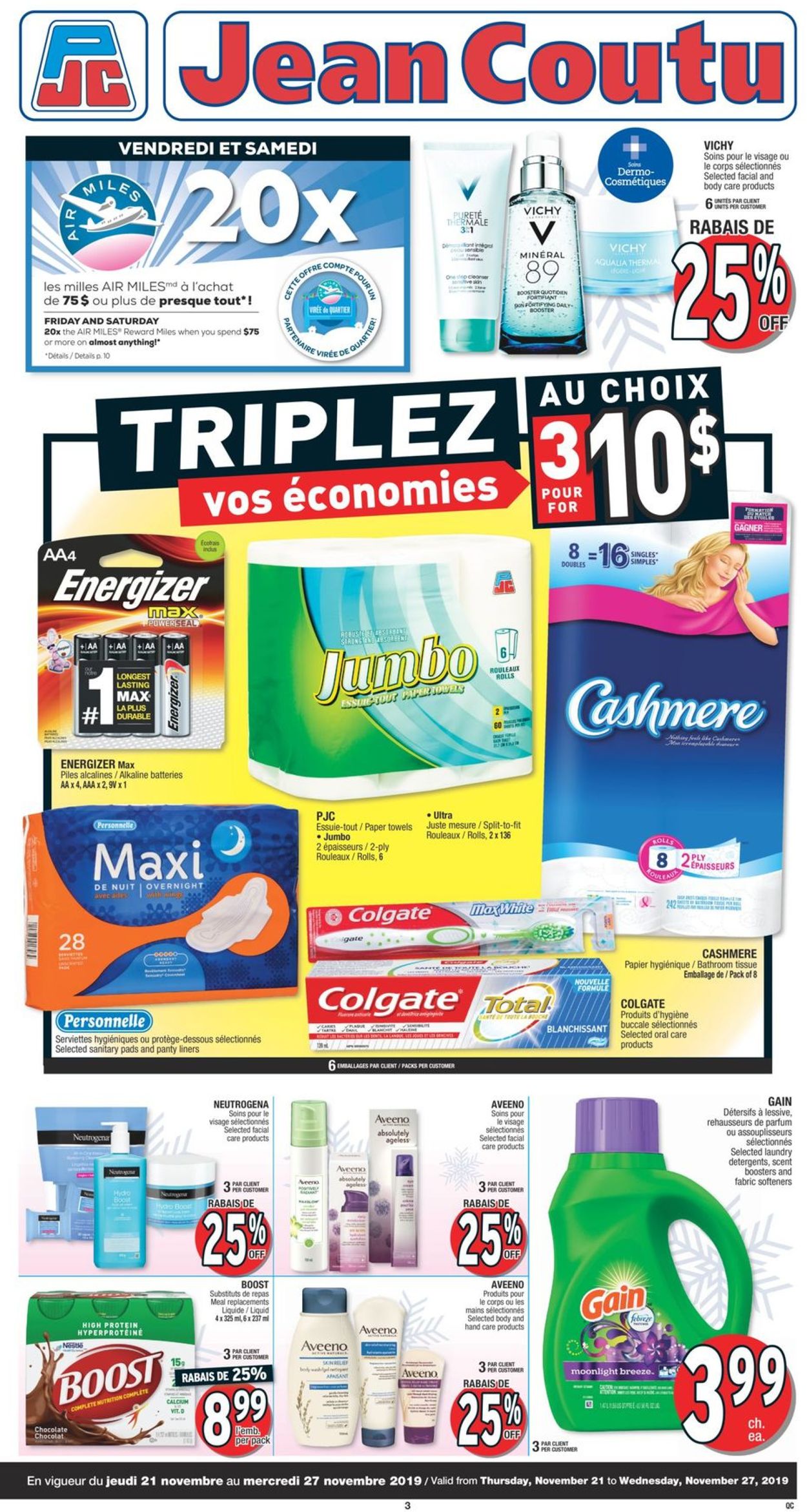 Jean Coutu Holiday Flyer 2019 Flyer - 11/21-11/27/2019 (Page 2)