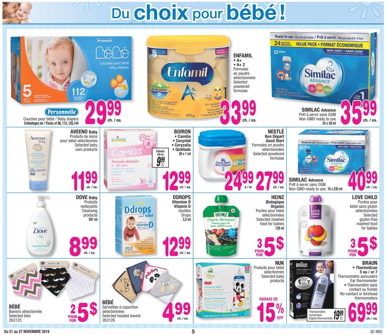 Jean Coutu Flyer - 11/21-11/27/2019 (Page 5)
