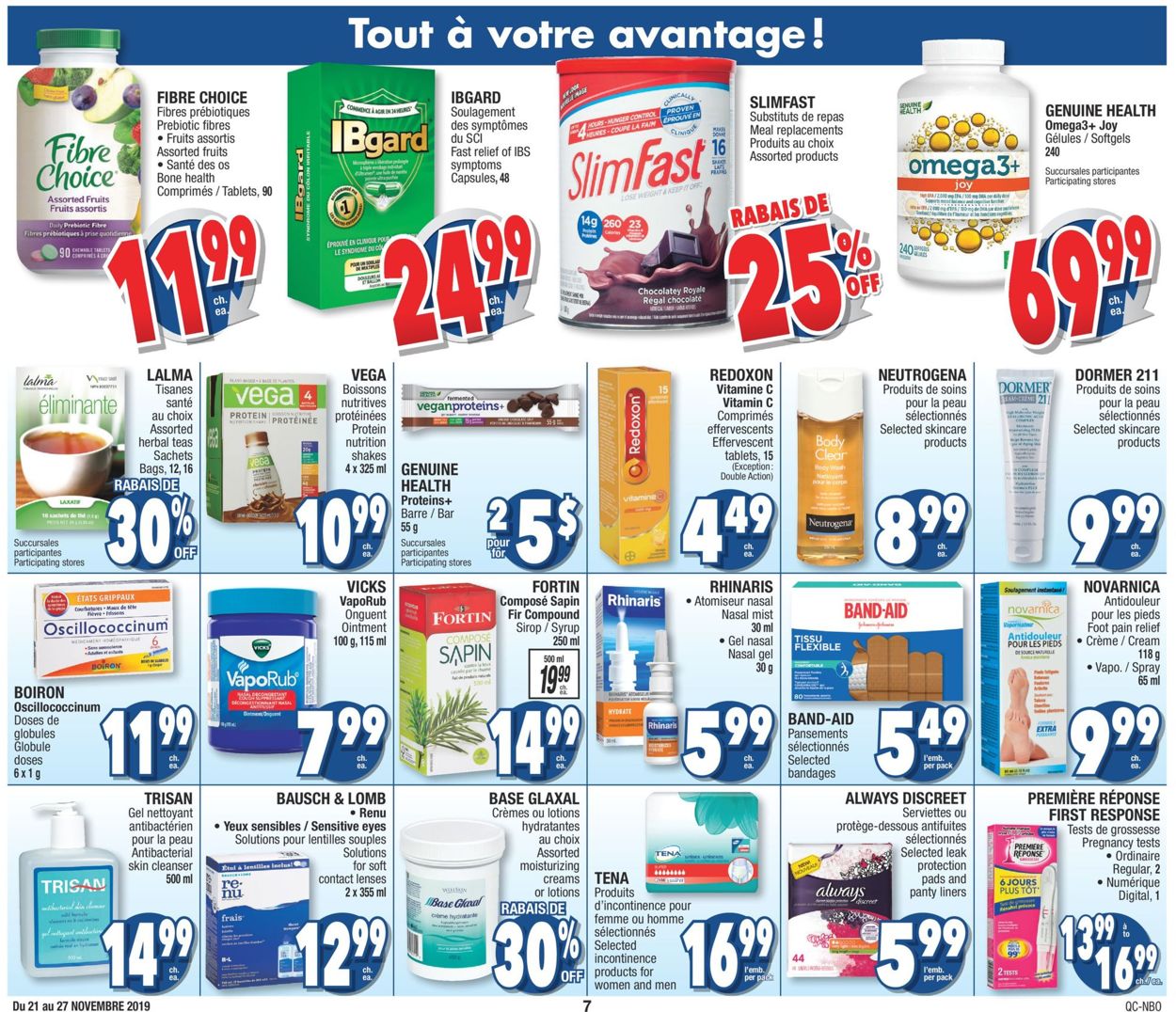 Jean Coutu Flyer - 11/21-11/27/2019 (Page 7)