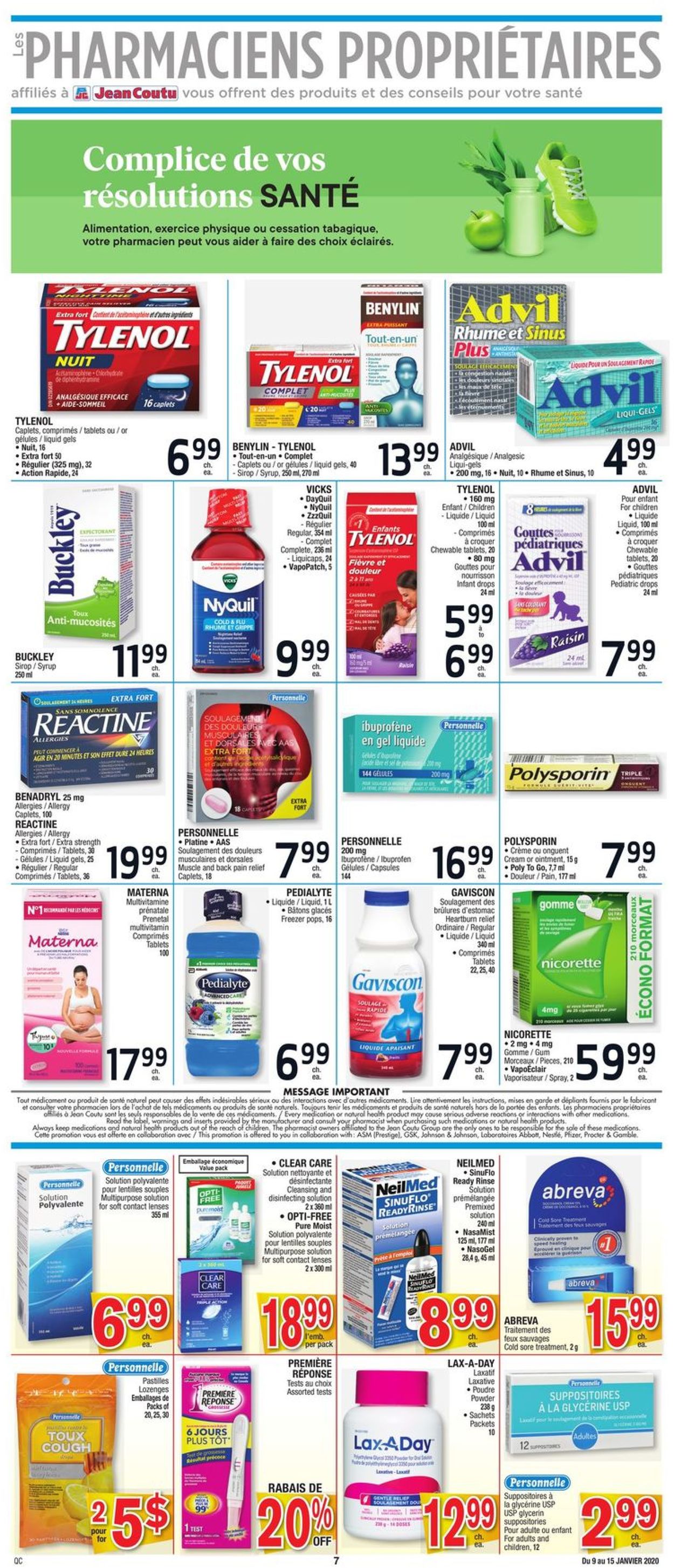 Jean Coutu Flyer - 01/09-01/15/2020 (Page 6)