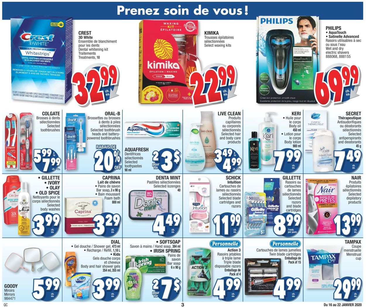 Jean Coutu Flyer - 01/16-01/22/2020 (Page 3)