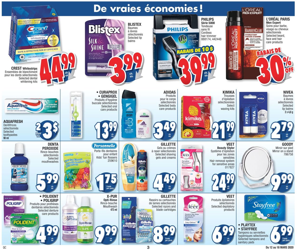 Jean Coutu Flyer - 03/12-03/18/2020 (Page 3)