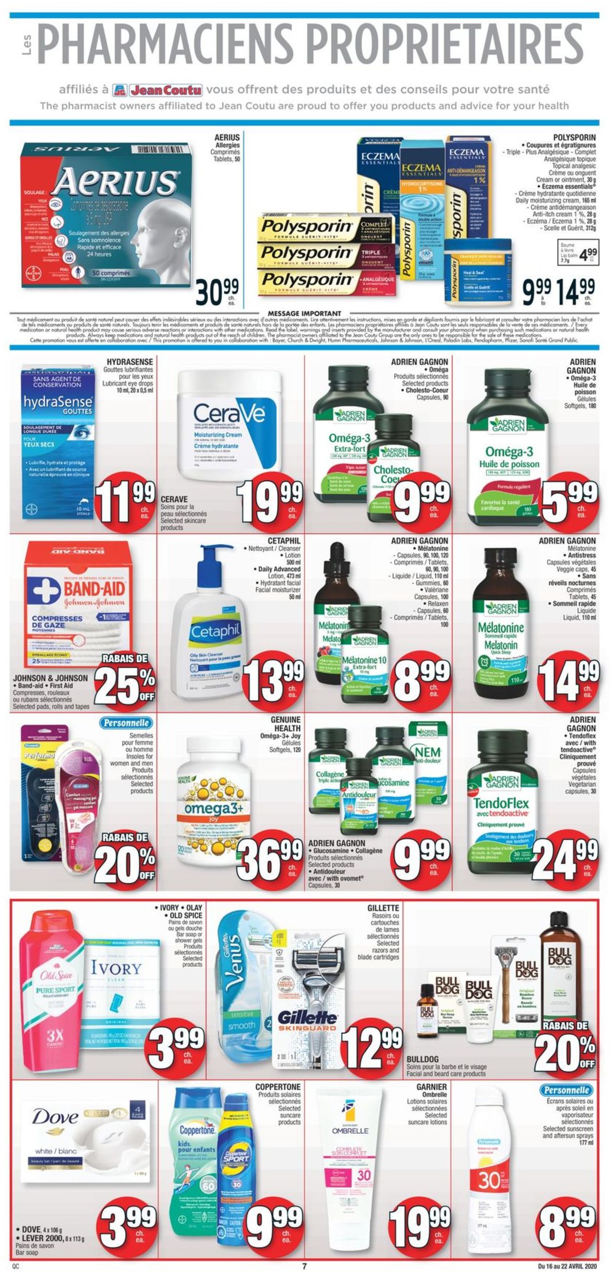 Jean Coutu Flyer - 04/16-04/22/2020 (Page 7)