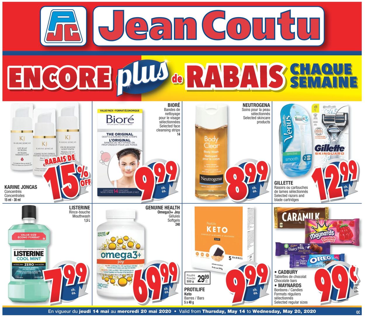 Jean Coutu Flyer - 05/14-05/20/2020