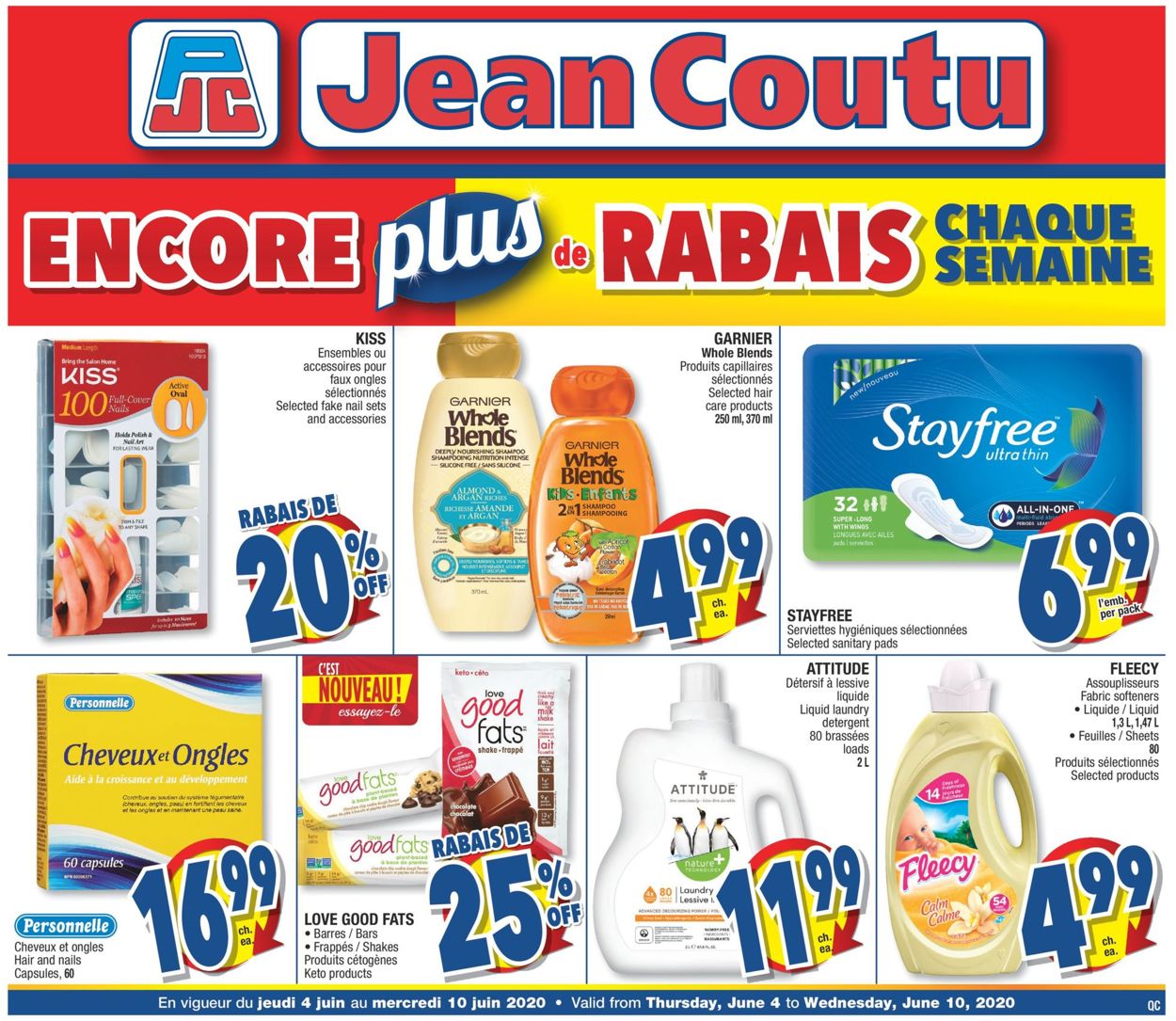 Jean Coutu Flyer - 06/04-06/10/2020