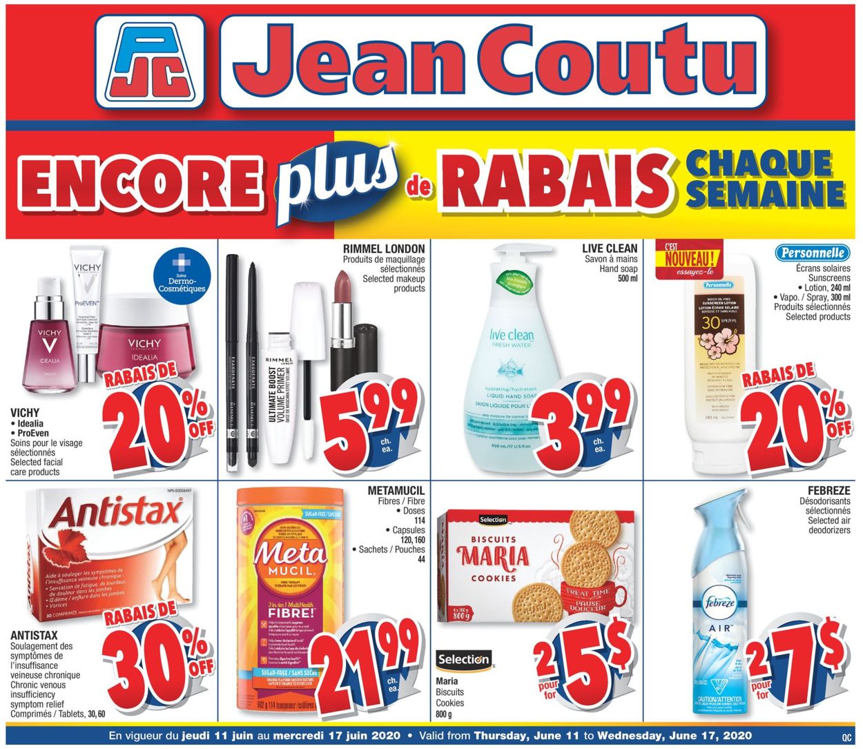 Jean Coutu Flyer - 06/11-06/17/2020