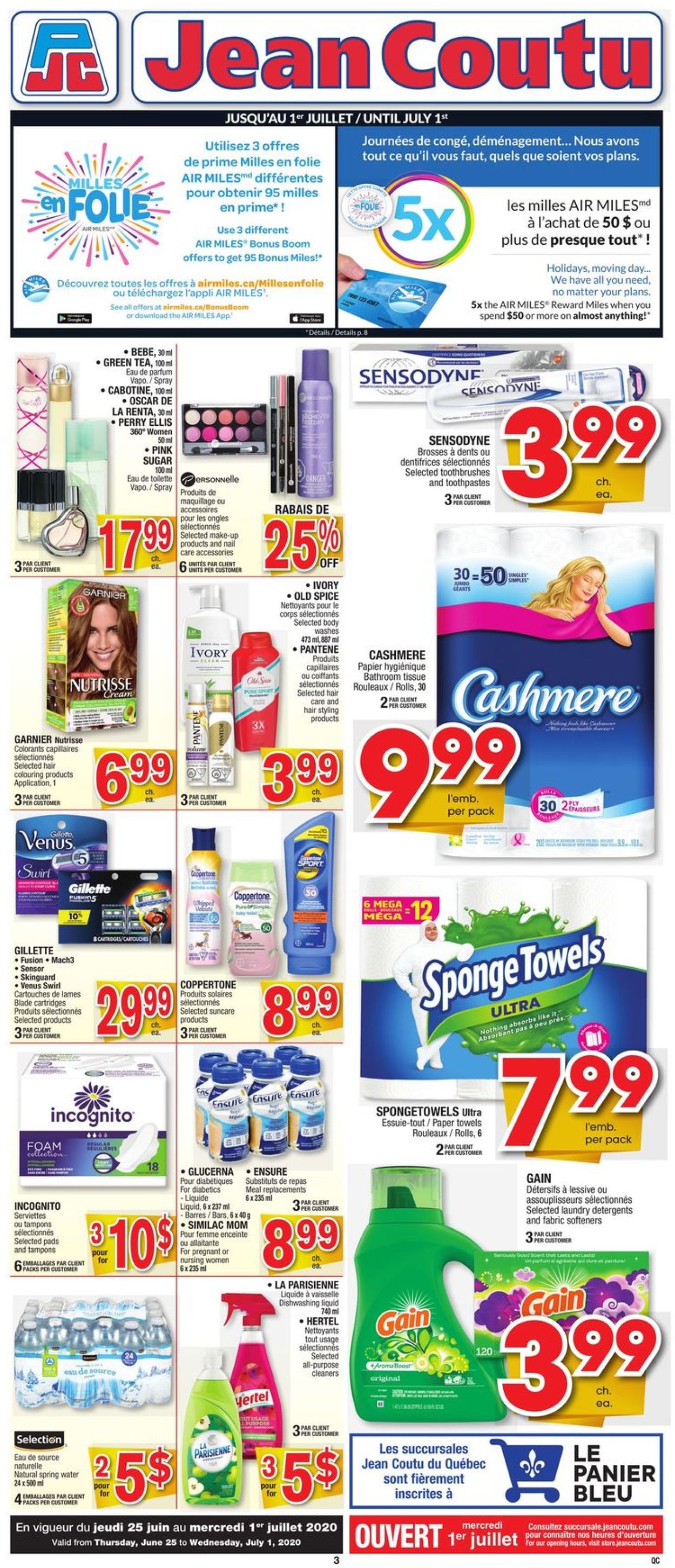 Jean Coutu Flyer - 06/25-07/01/2020 (Page 3)