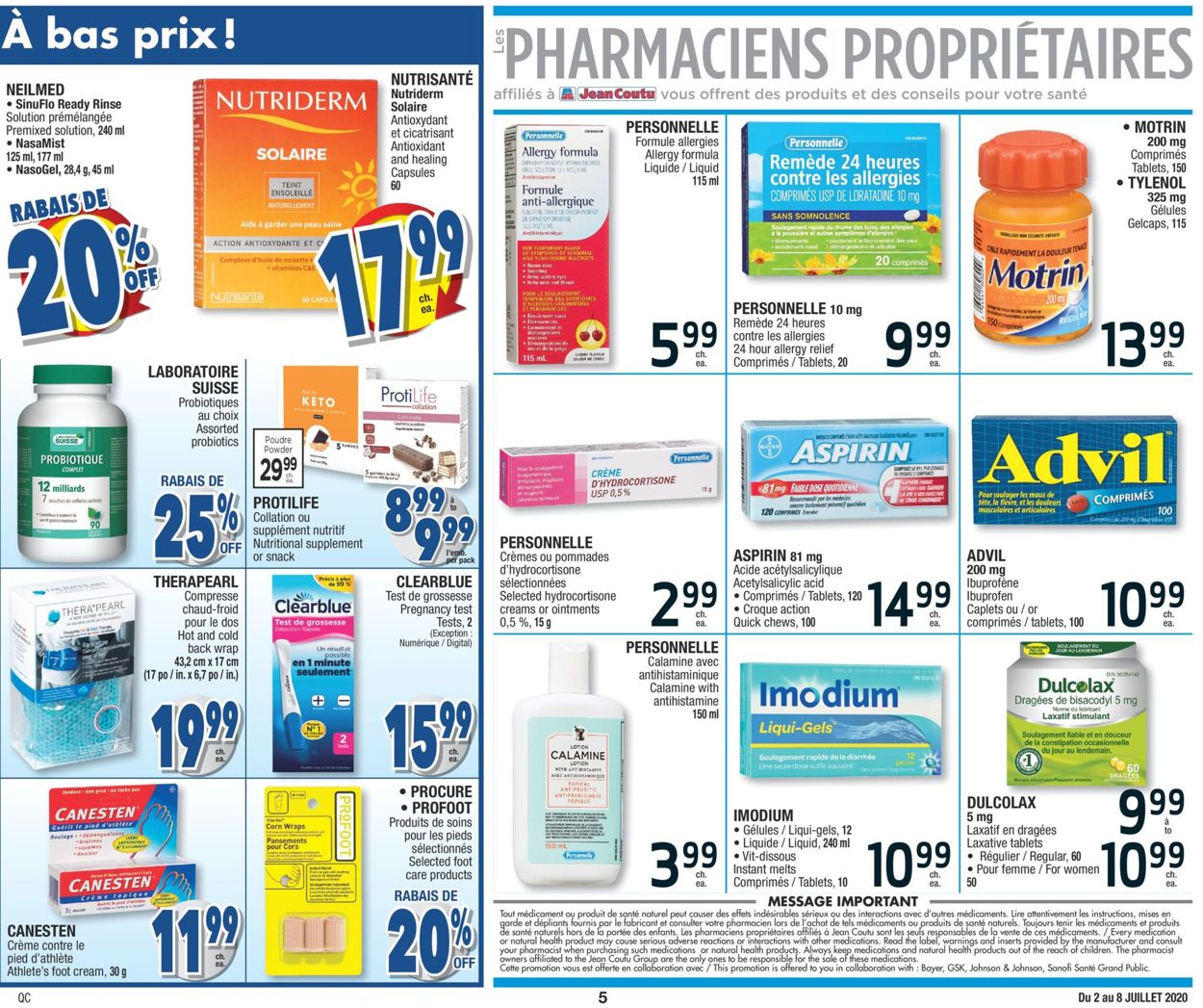 Jean Coutu Flyer - 07/02-07/08/2020 (Page 5)