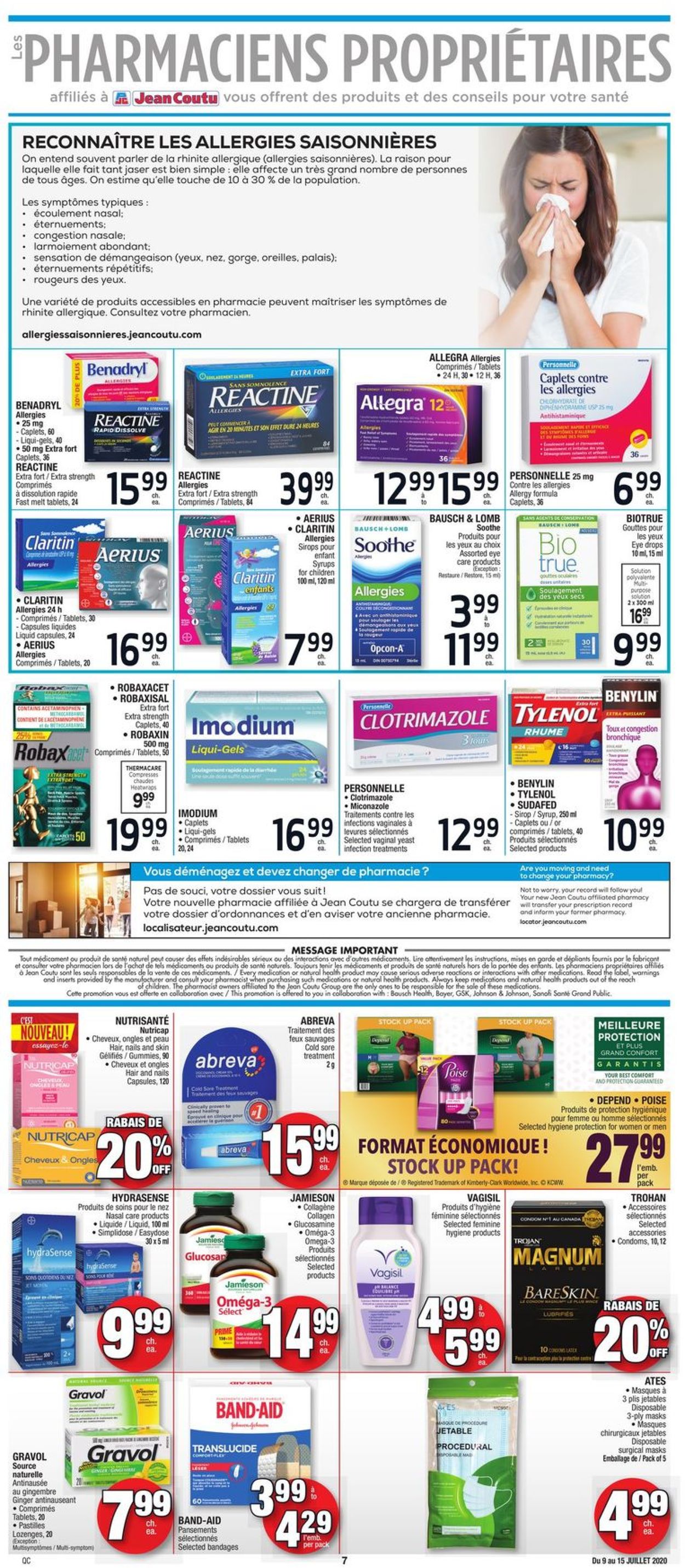 Jean Coutu Flyer - 07/09-07/15/2020 (Page 5)
