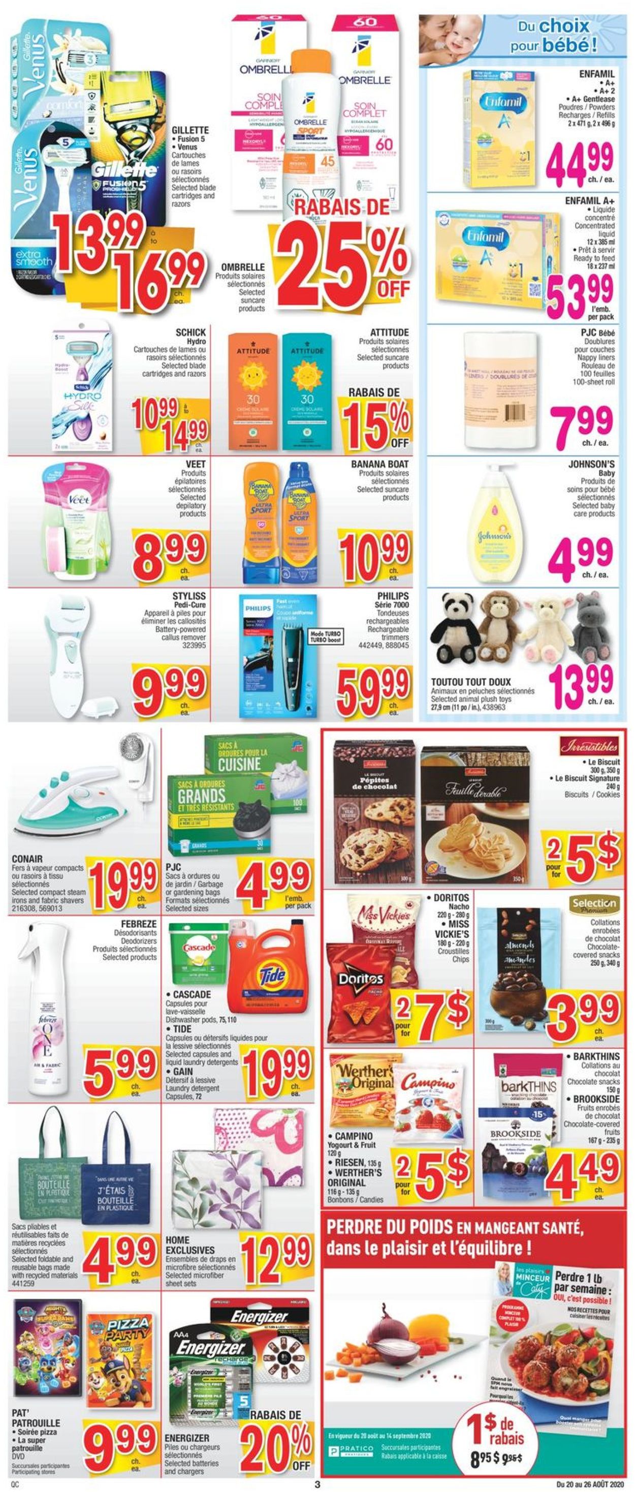 Jean Coutu Flyer - 08/20-08/26/2020 (Page 3)