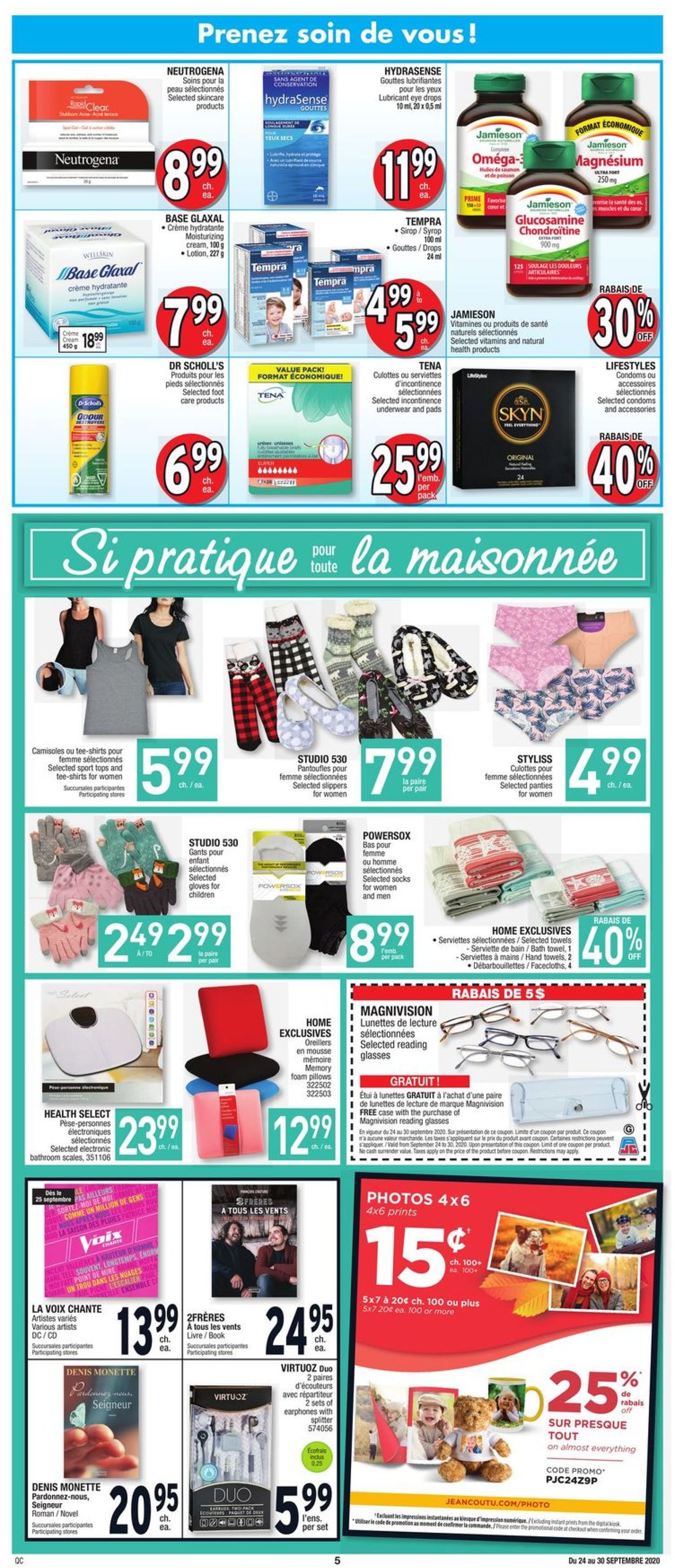 Jean Coutu Flyer - 09/24-09/30/2020 (Page 5)
