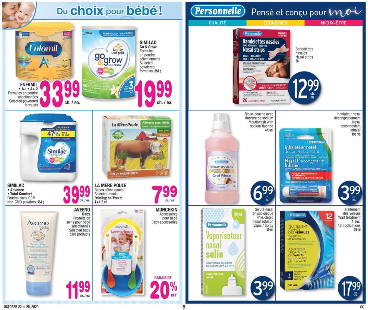 Jean Coutu Flyer - 10/22-10/28/2020 (Page 6)
