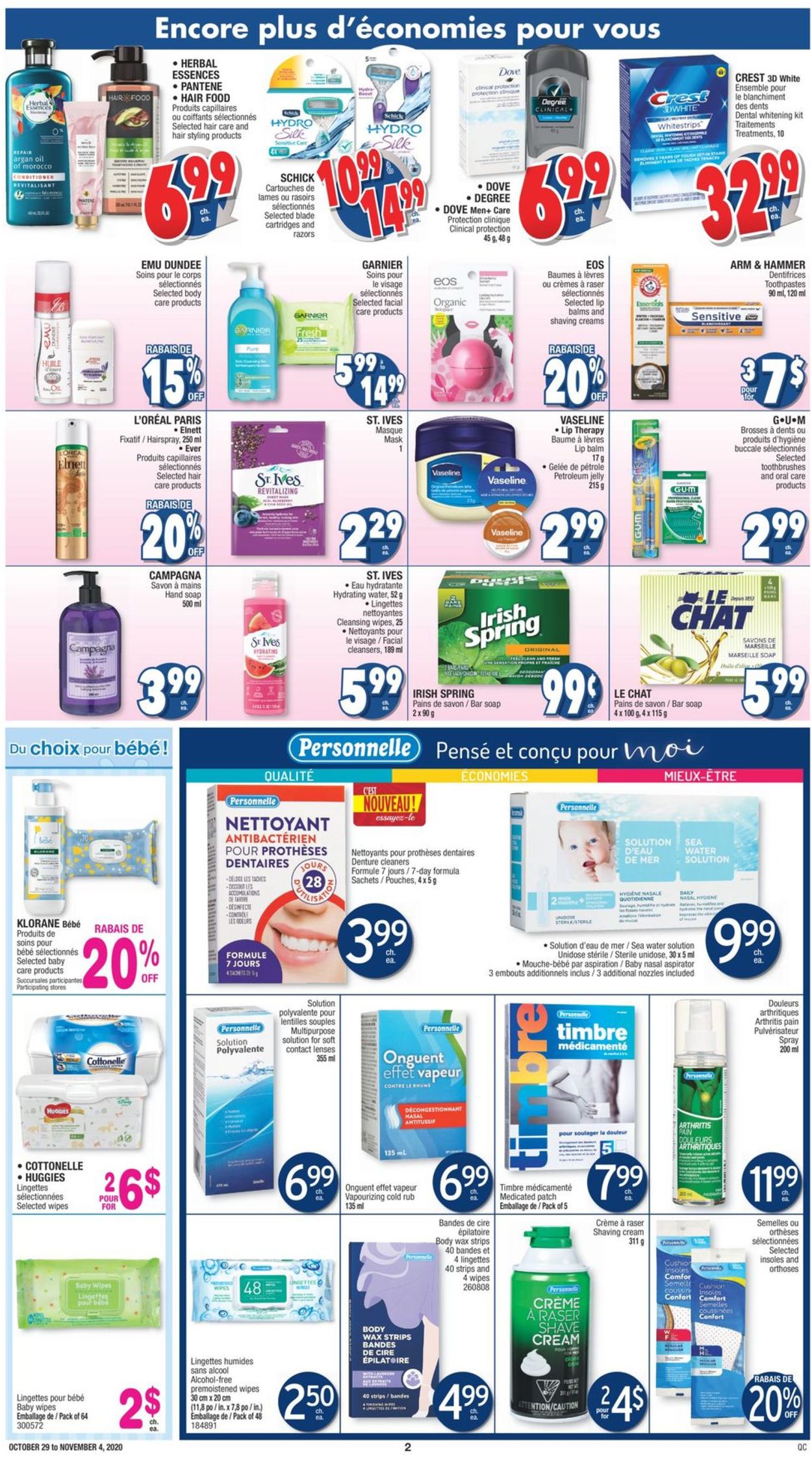 Jean Coutu Flyer - 10/29-11/04/2020 (Page 2)