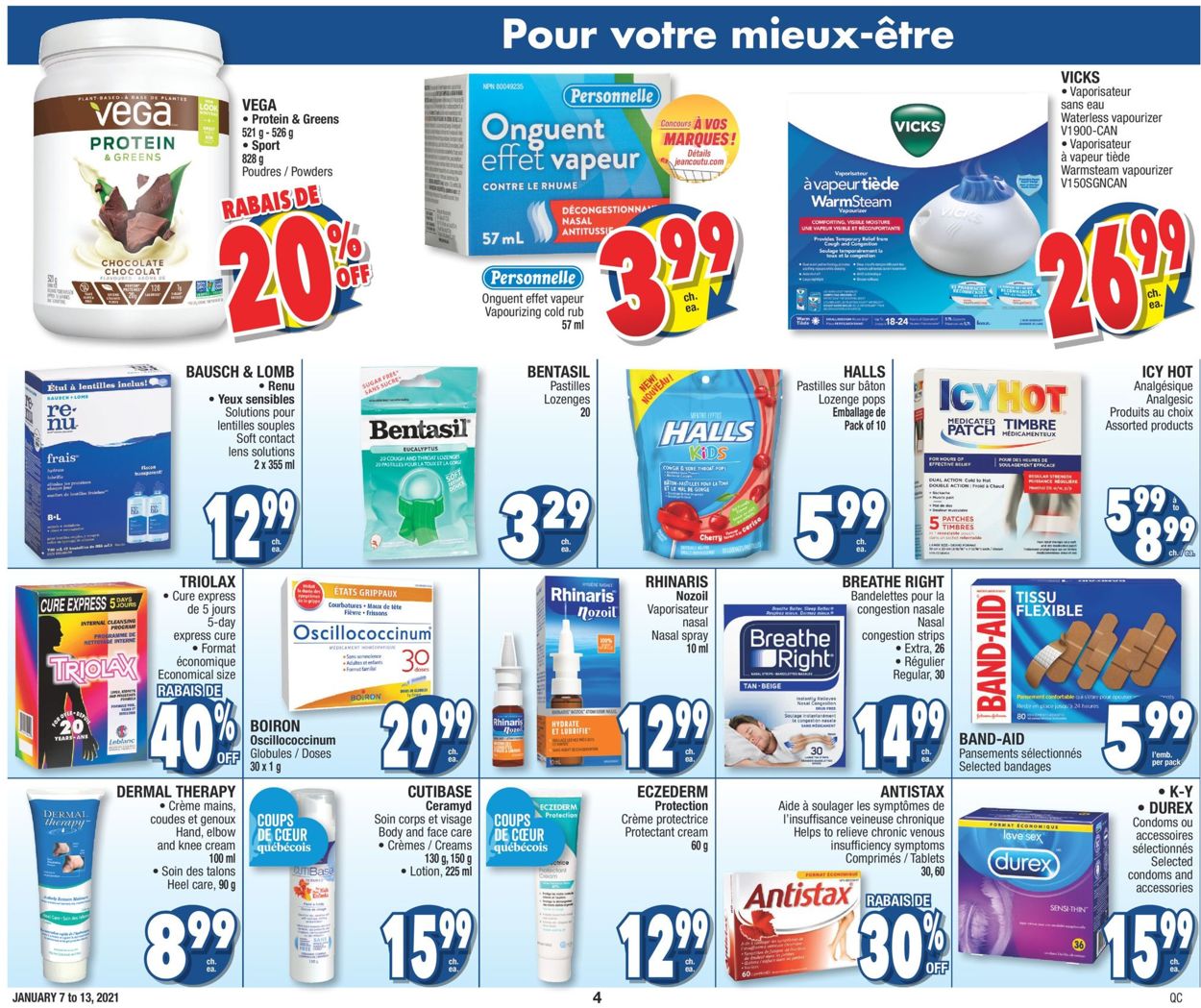 Jean Coutu Flyer - 01/07-01/13/2021 (Page 4)
