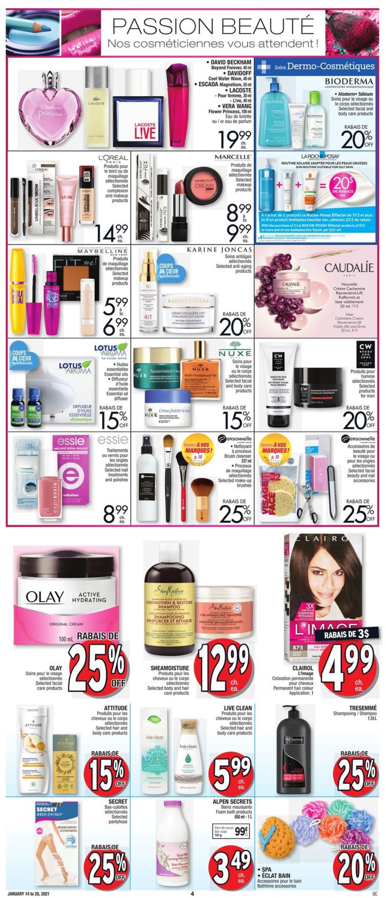 Jean Coutu Flyer - 01/14-01/20/2021 (Page 4)