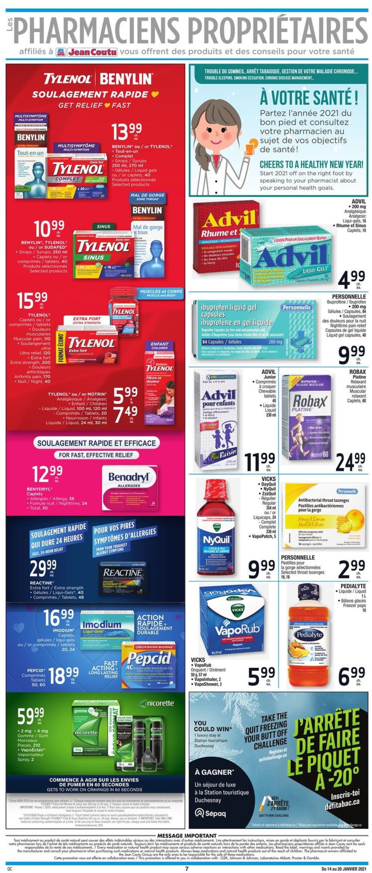 Jean Coutu Flyer - 01/14-01/20/2021 (Page 7)