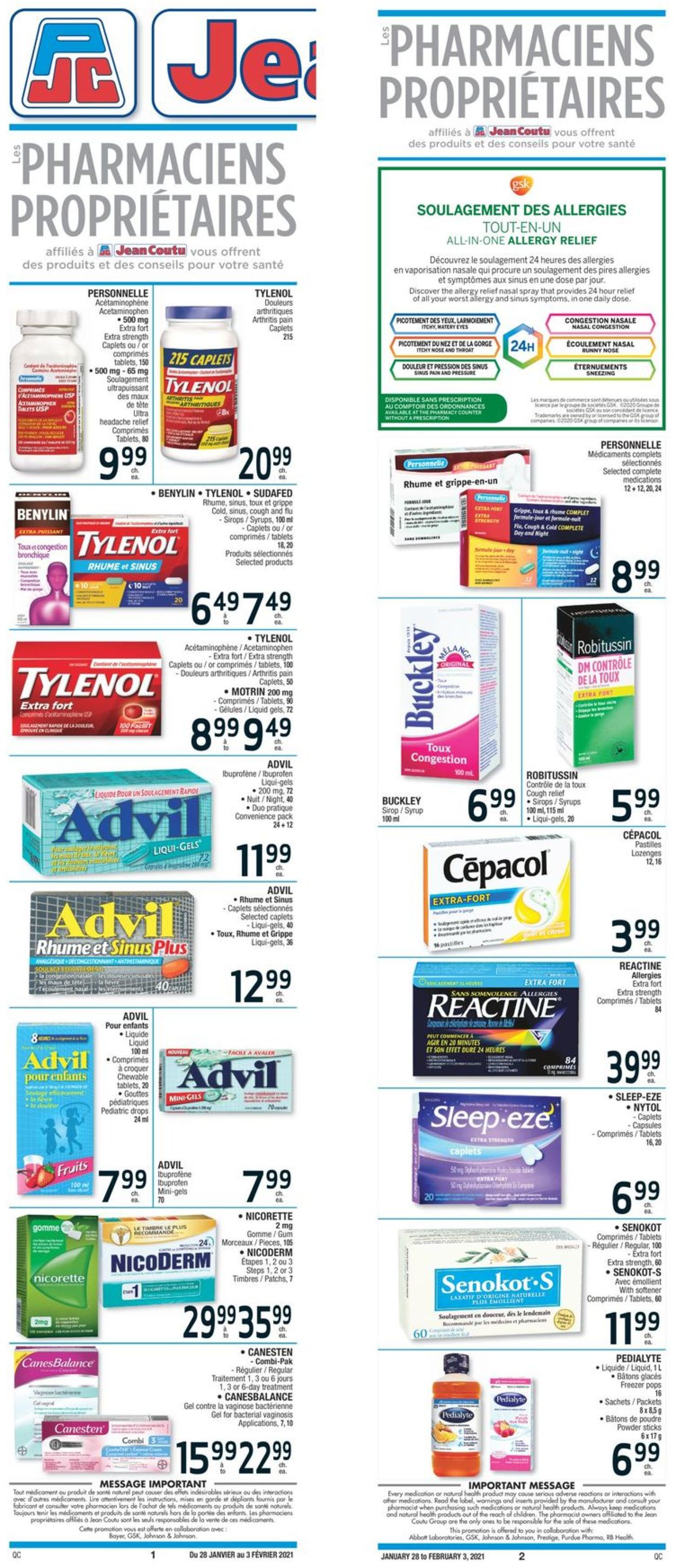 Jean Coutu Flyer - 01/28-02/03/2021 (Page 2)