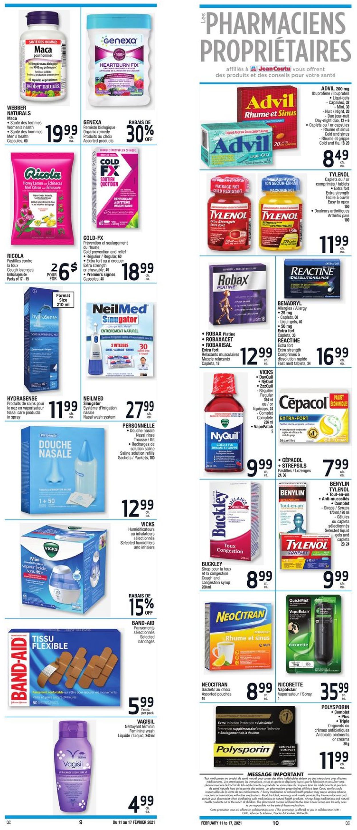 Jean Coutu Flyer - 02/11-02/17/2021 (Page 9)