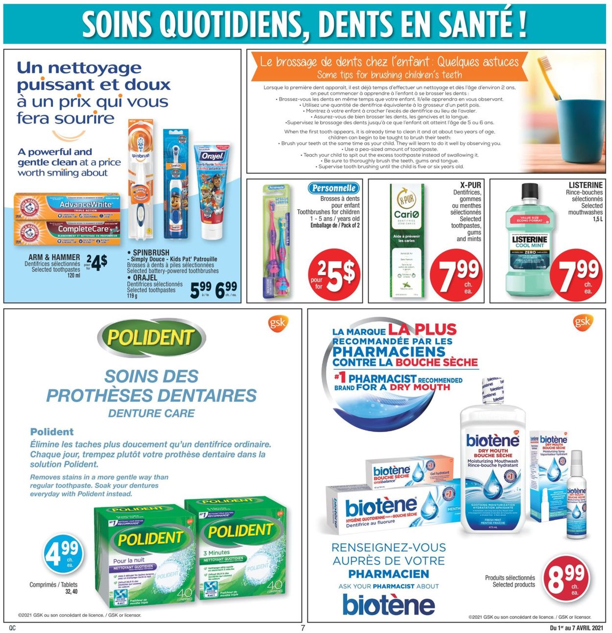 Jean Coutu Flyer - 04/01-04/07/2021 (Page 7)