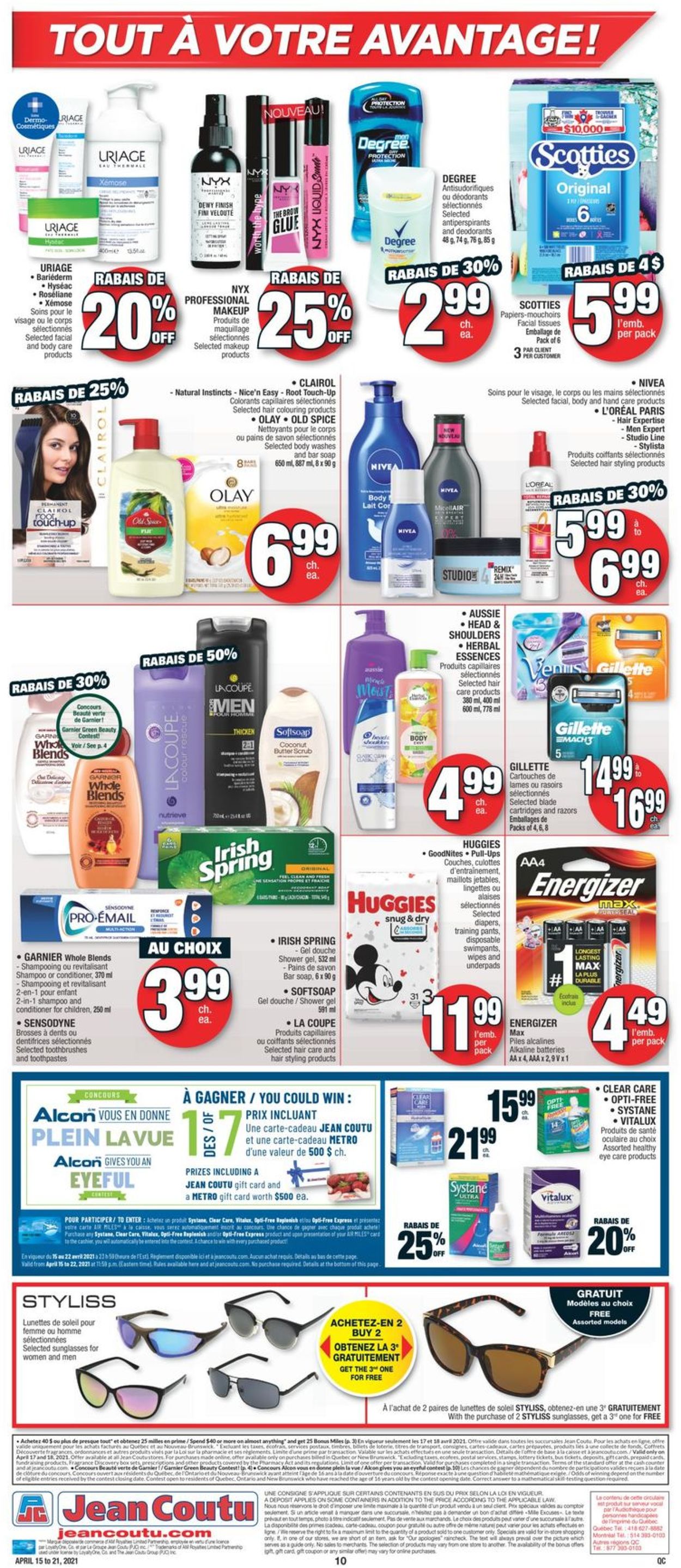 Jean Coutu Flyer - 04/15-04/21/2021 (Page 9)