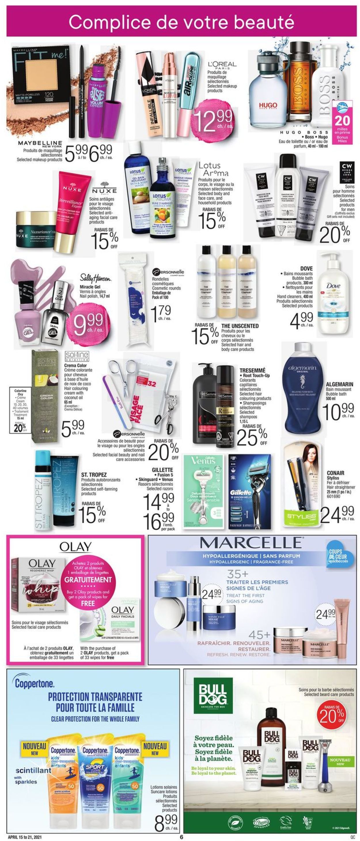Jean Coutu Flyer - 04/15-04/21/2021 (Page 6)