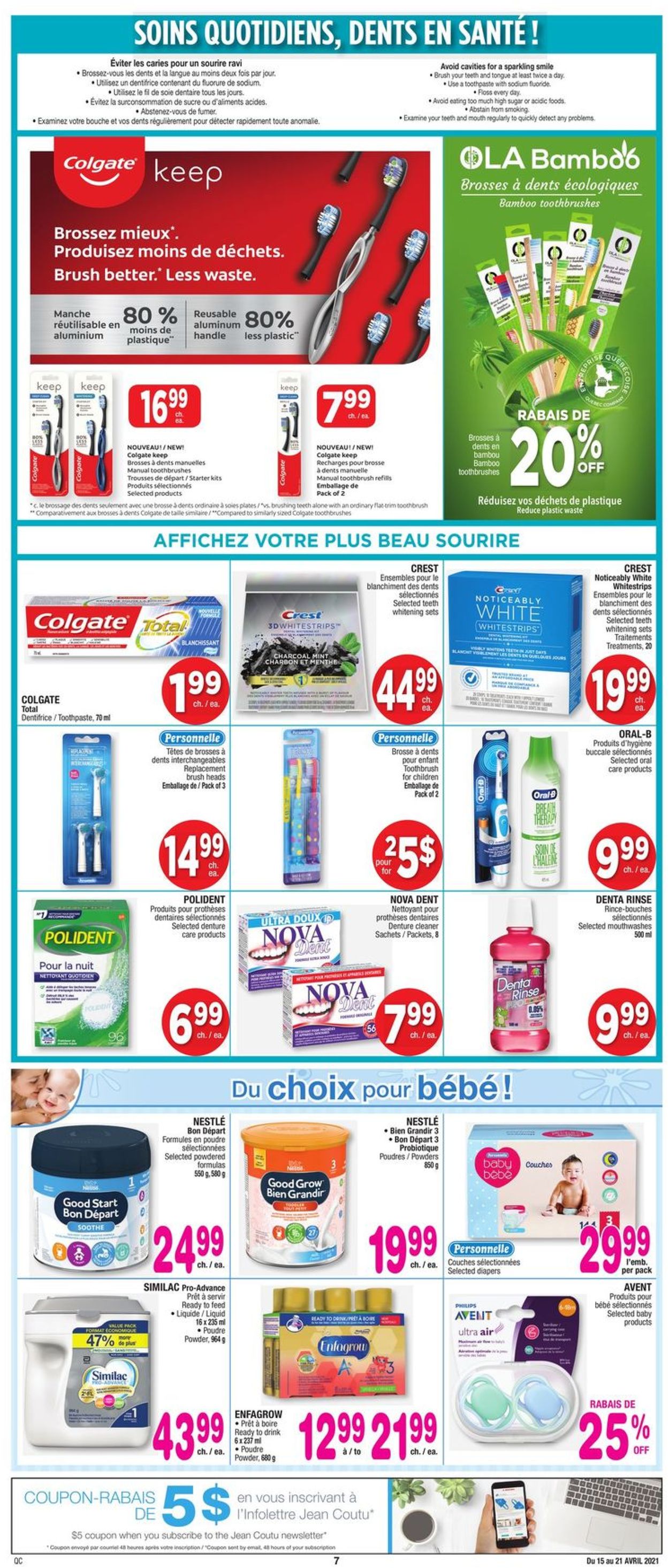Jean Coutu Flyer - 04/15-04/21/2021 (Page 7)