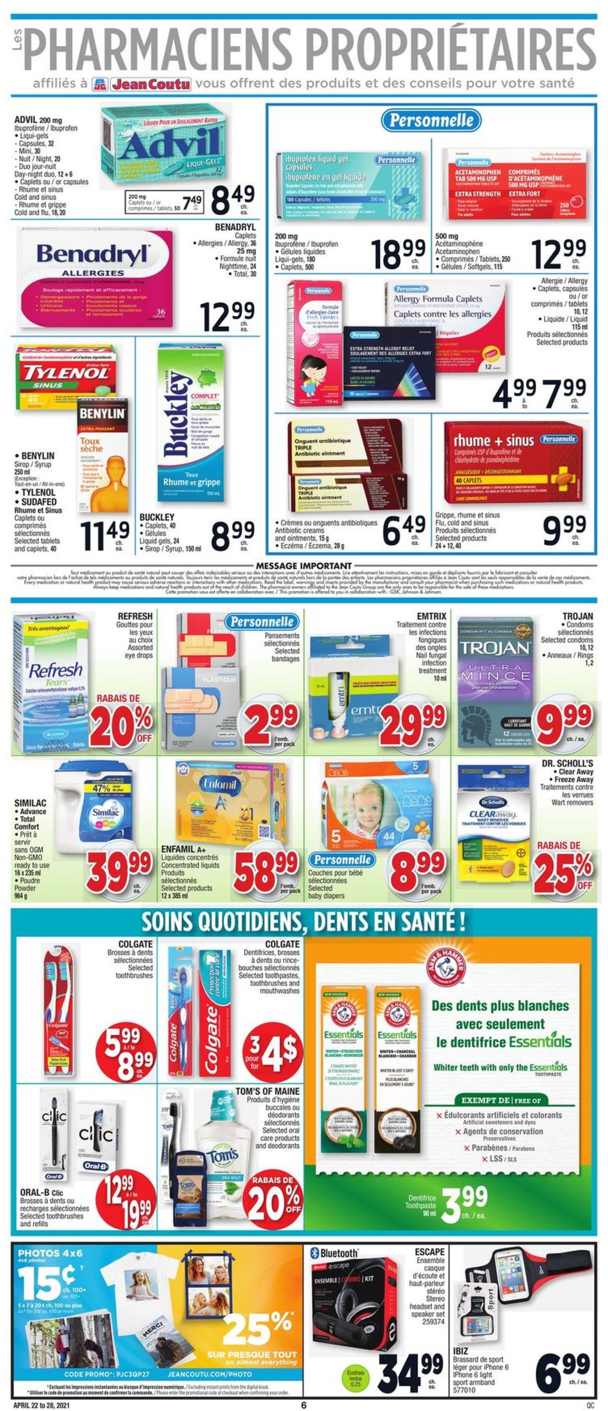 Jean Coutu Flyer - 04/22-04/28/2021 (Page 5)
