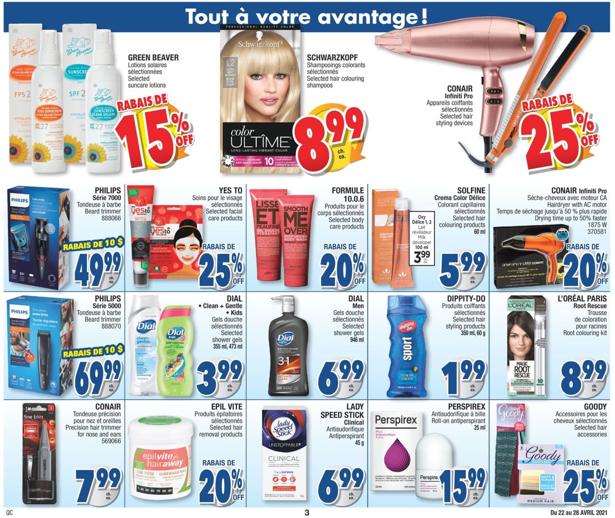 Jean Coutu Flyer - 04/22-04/28/2021 (Page 3)