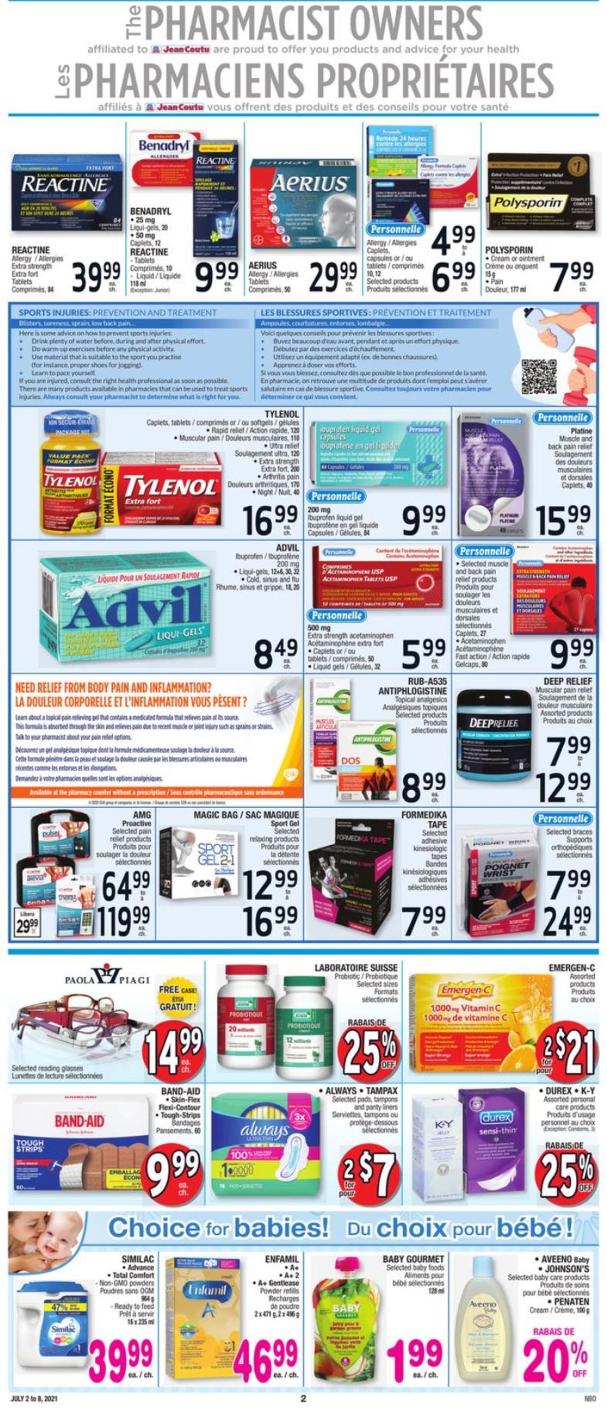 Jean Coutu Flyer - 07/02-07/08/2021 (Page 2)