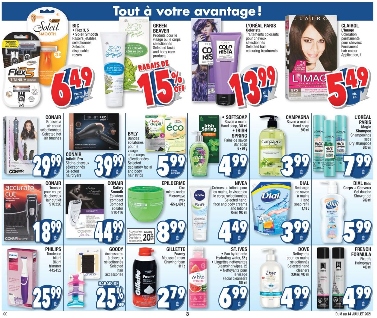 Jean Coutu Flyer - 07/08-07/14/2021 (Page 3)