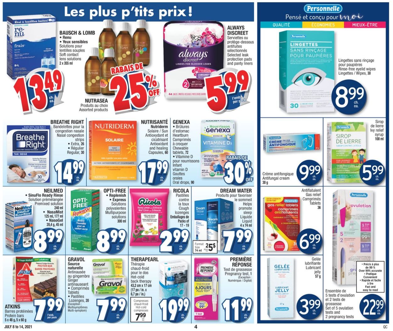 Jean Coutu Flyer - 07/08-07/14/2021 (Page 4)