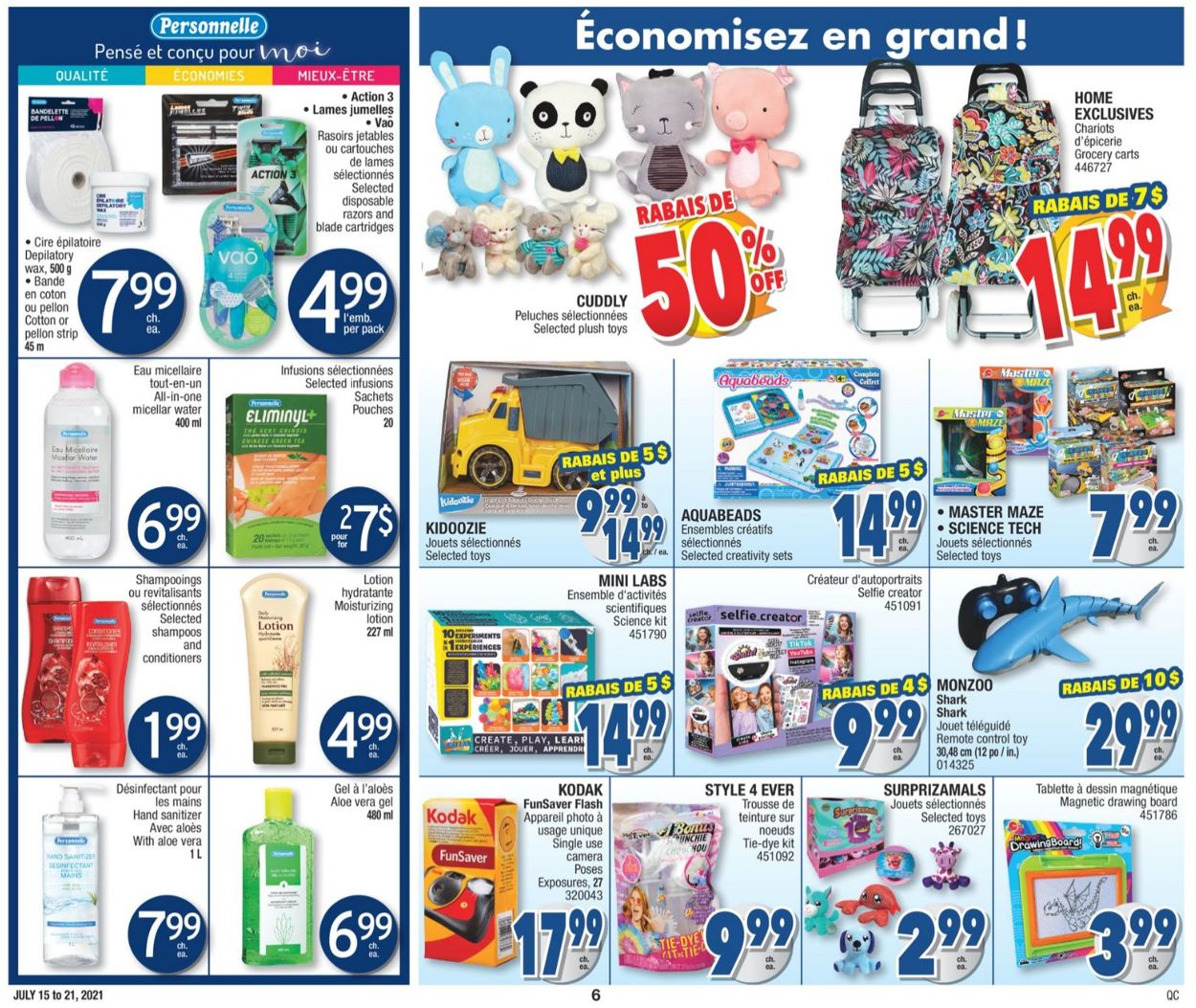Jean Coutu Flyer - 07/15-07/21/2021 (Page 6)