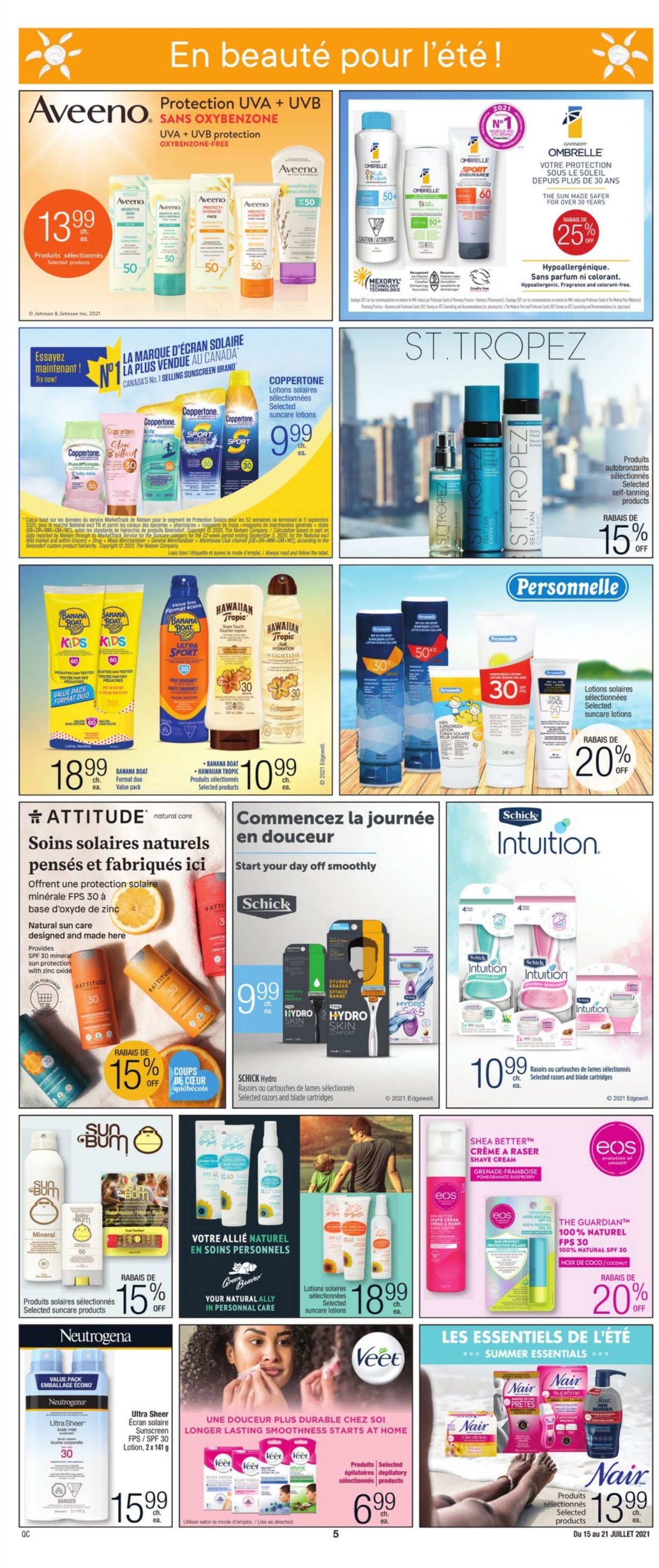Jean Coutu Flyer - 07/15-07/21/2021 (Page 5)