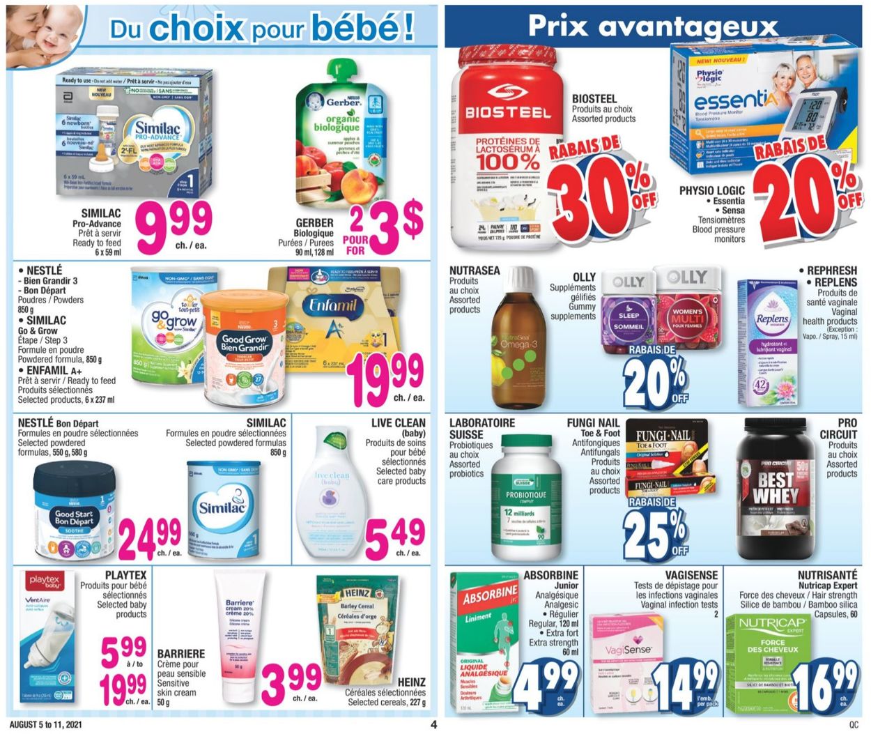 Jean Coutu Flyer - 08/05-08/11/2021 (Page 4)