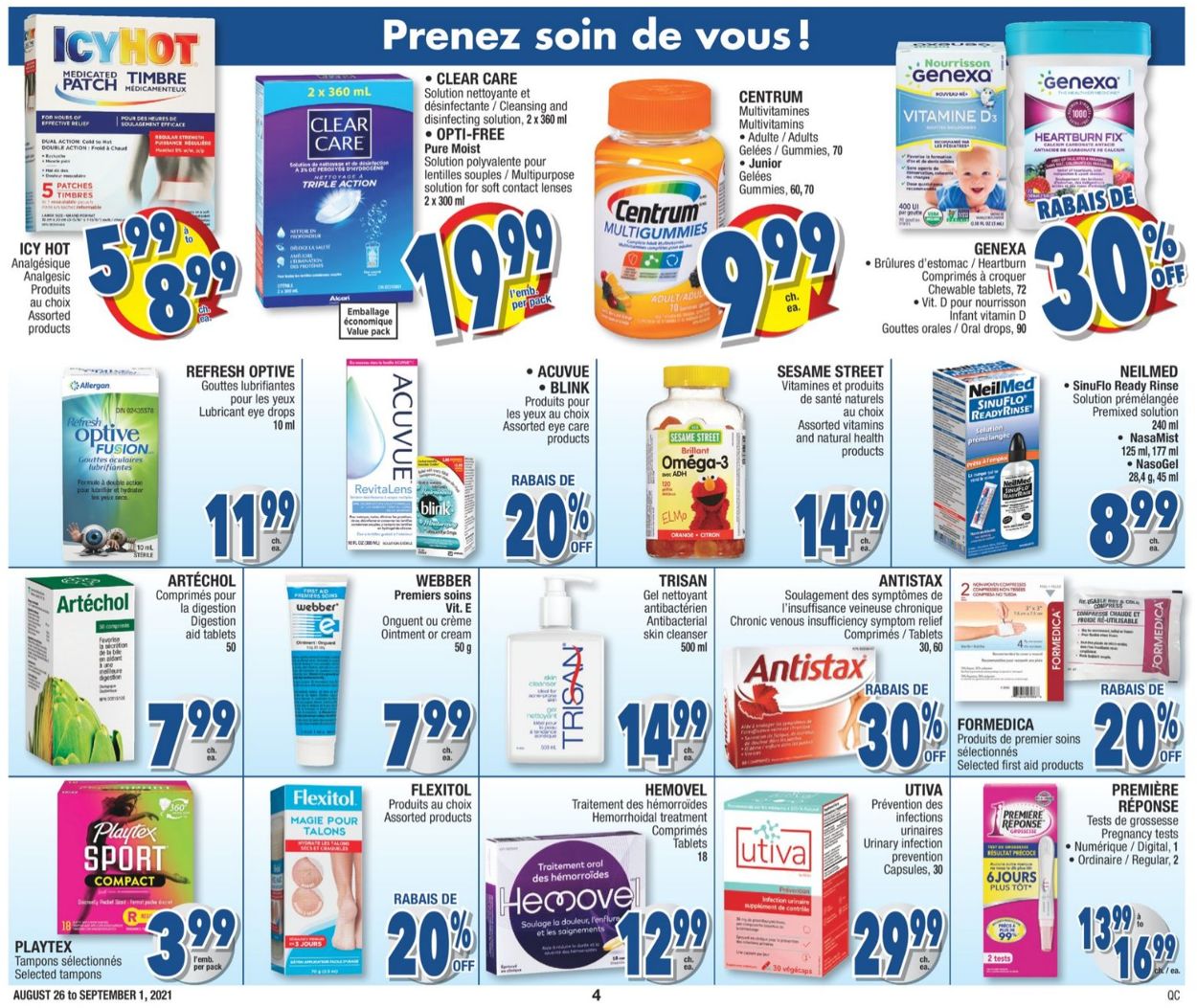 Jean Coutu Flyer - 08/26-09/01/2021 (Page 5)